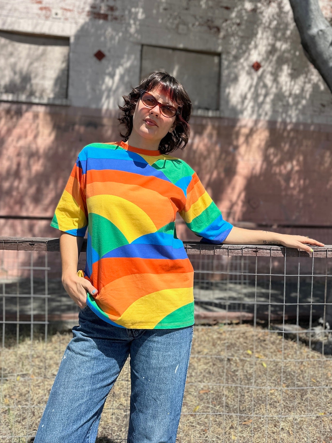 Oversized Tee Sunset Valley