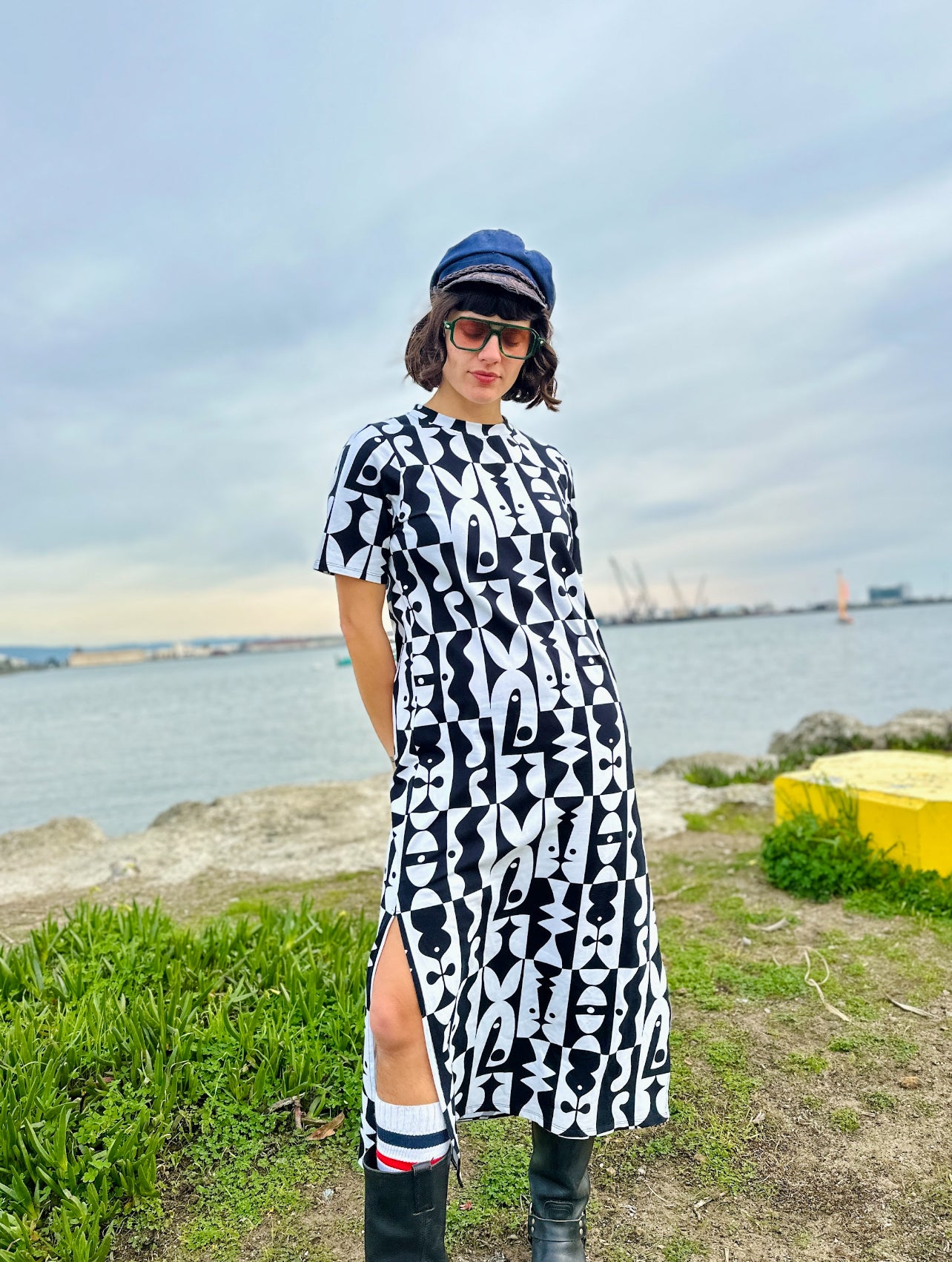 Jersey Maxi Dress Illusions