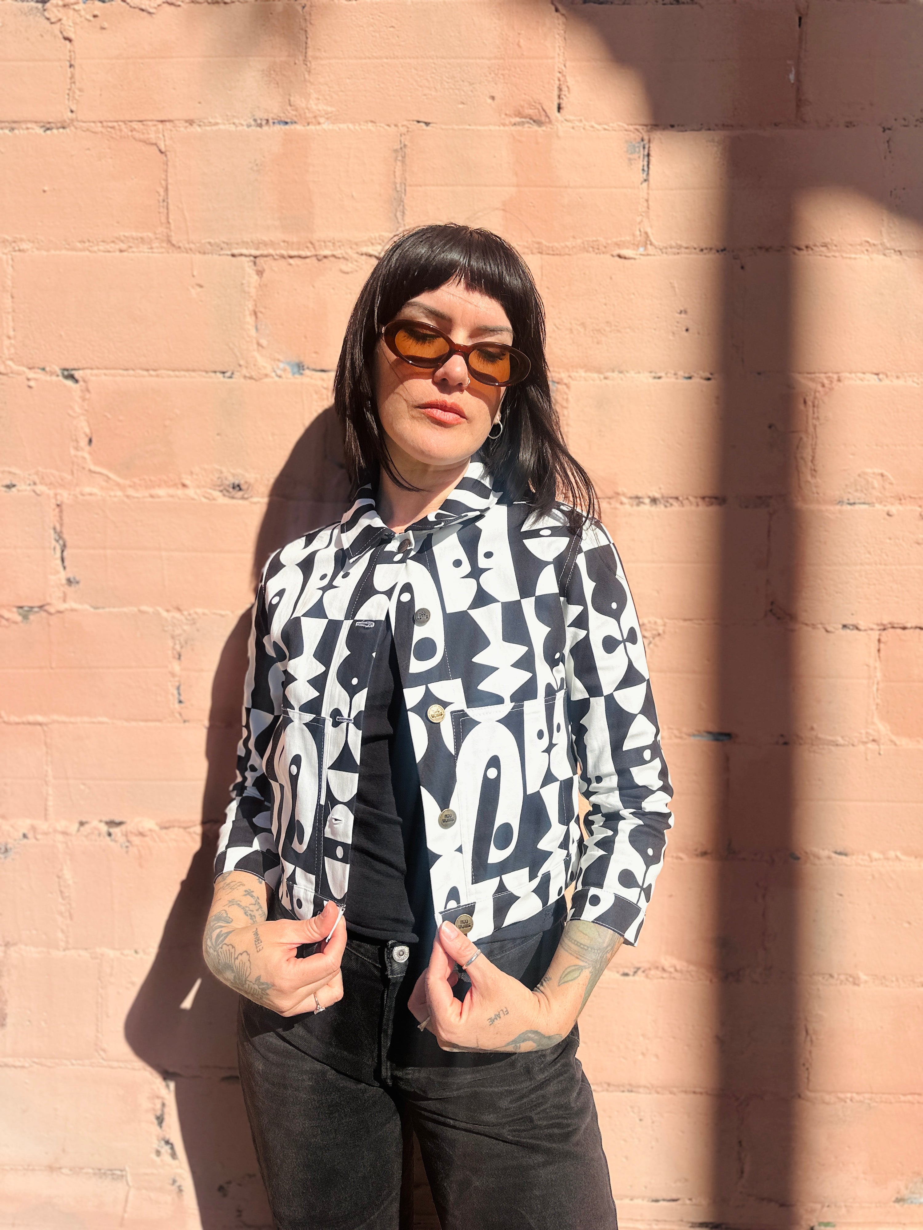 Twill Shorty Jacket Illusions