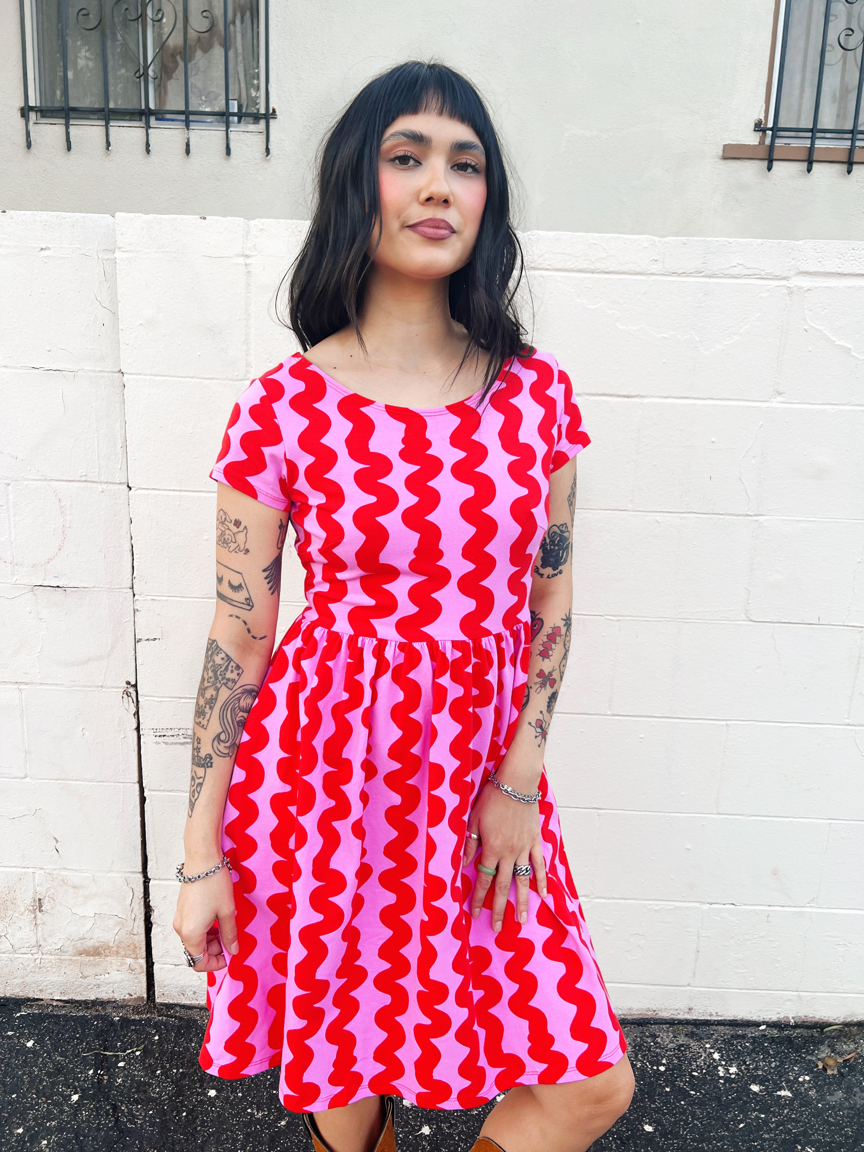 Lucy Dress Squiggle