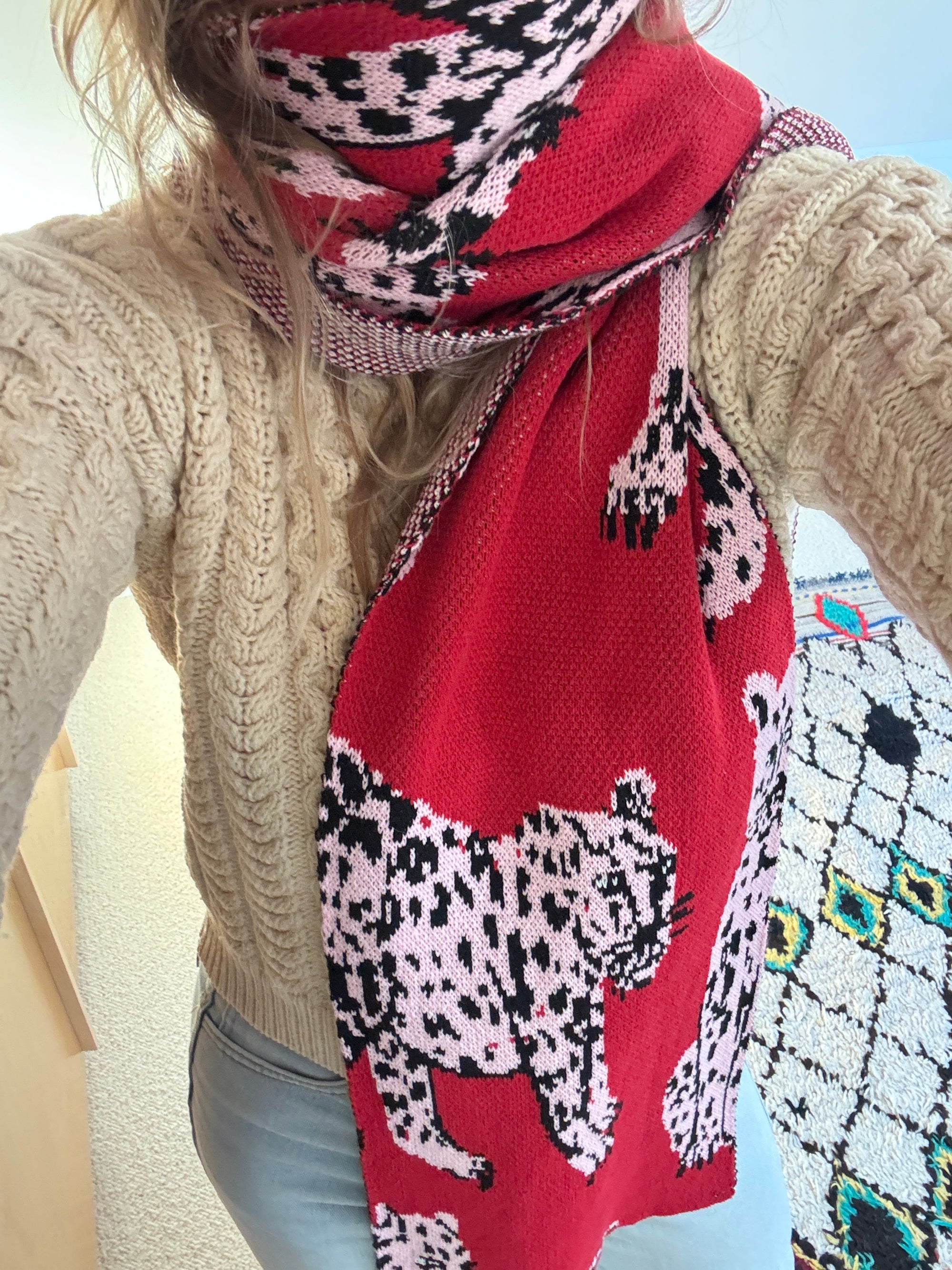 Knit Scarf Sondler Cat