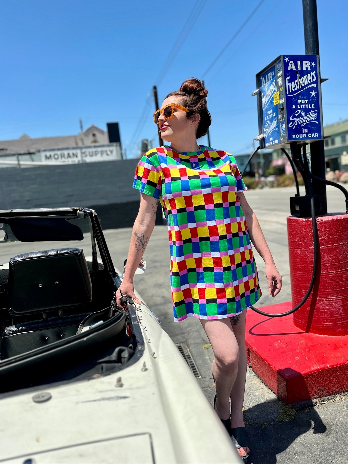 Tee Dress Candy Weave