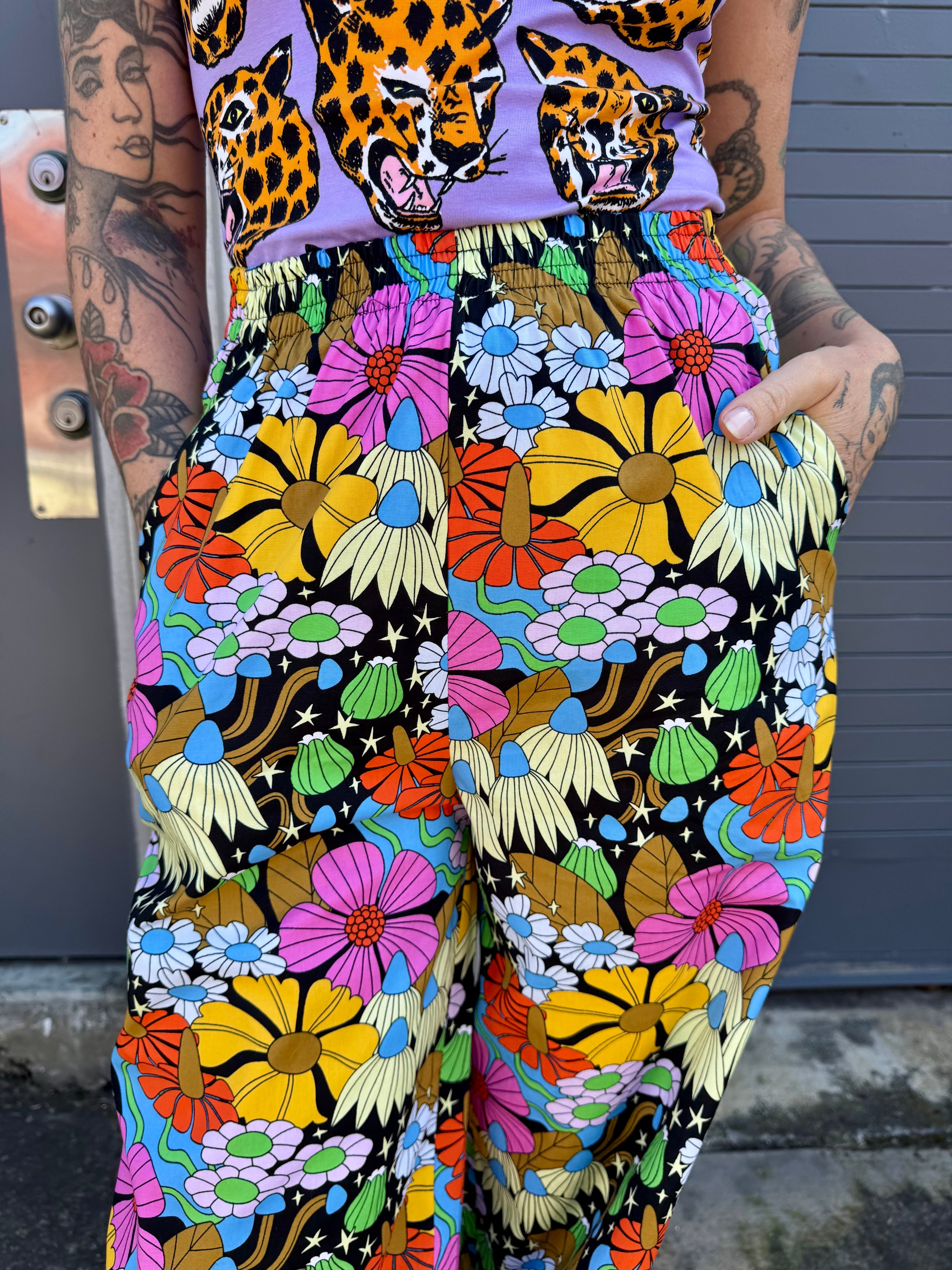 Easy Pant Cosmic Floral