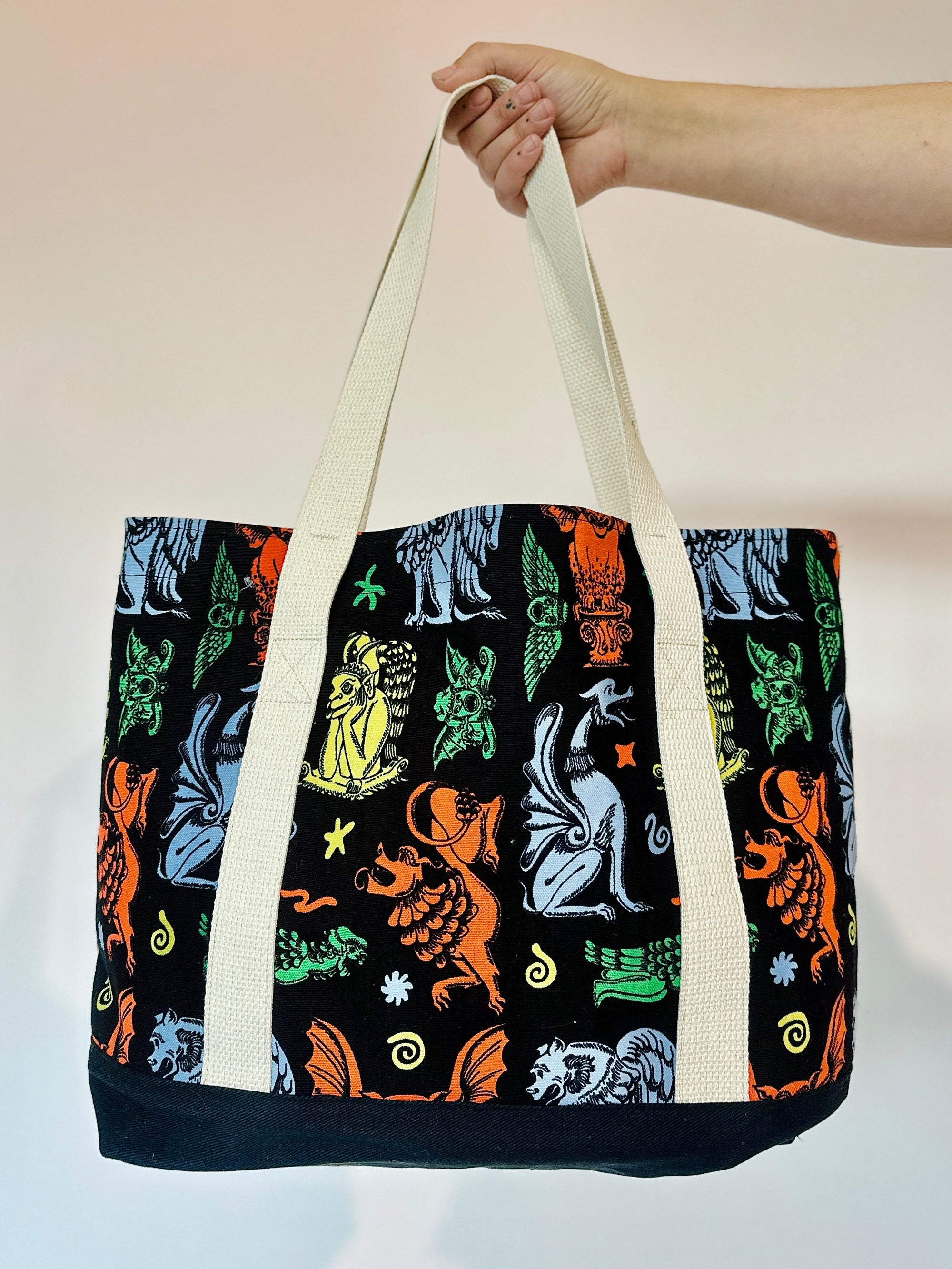 Boat Tote - Gargoyles