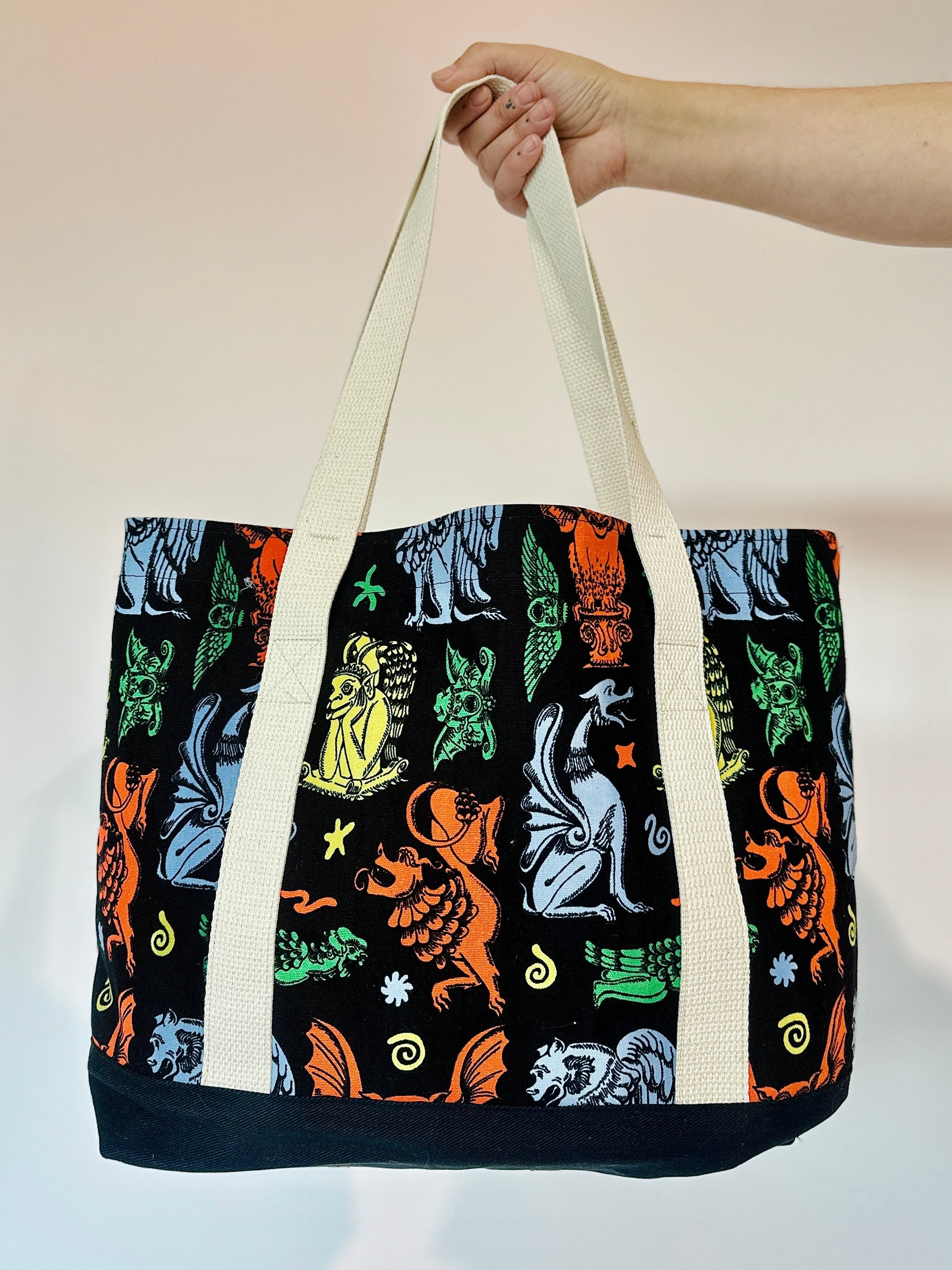 Boat Tote - Gargoyles