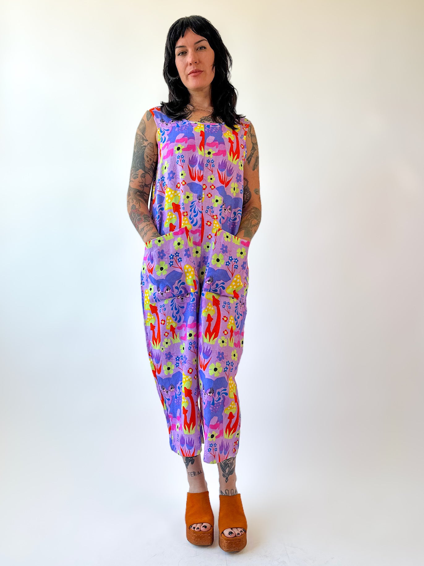 Linen Garden Suit Cry Baby