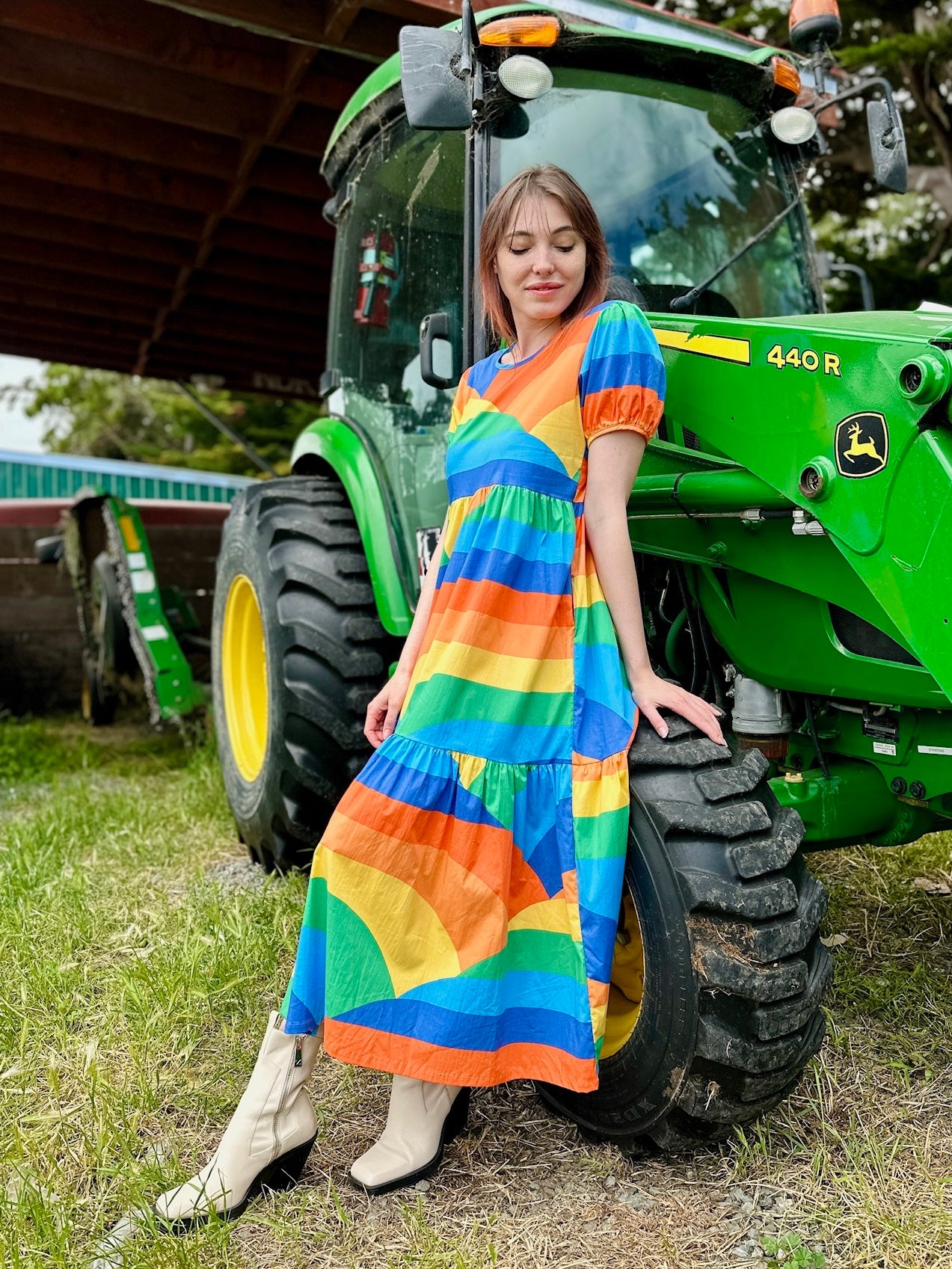 Inanna Dress Sunset Valley