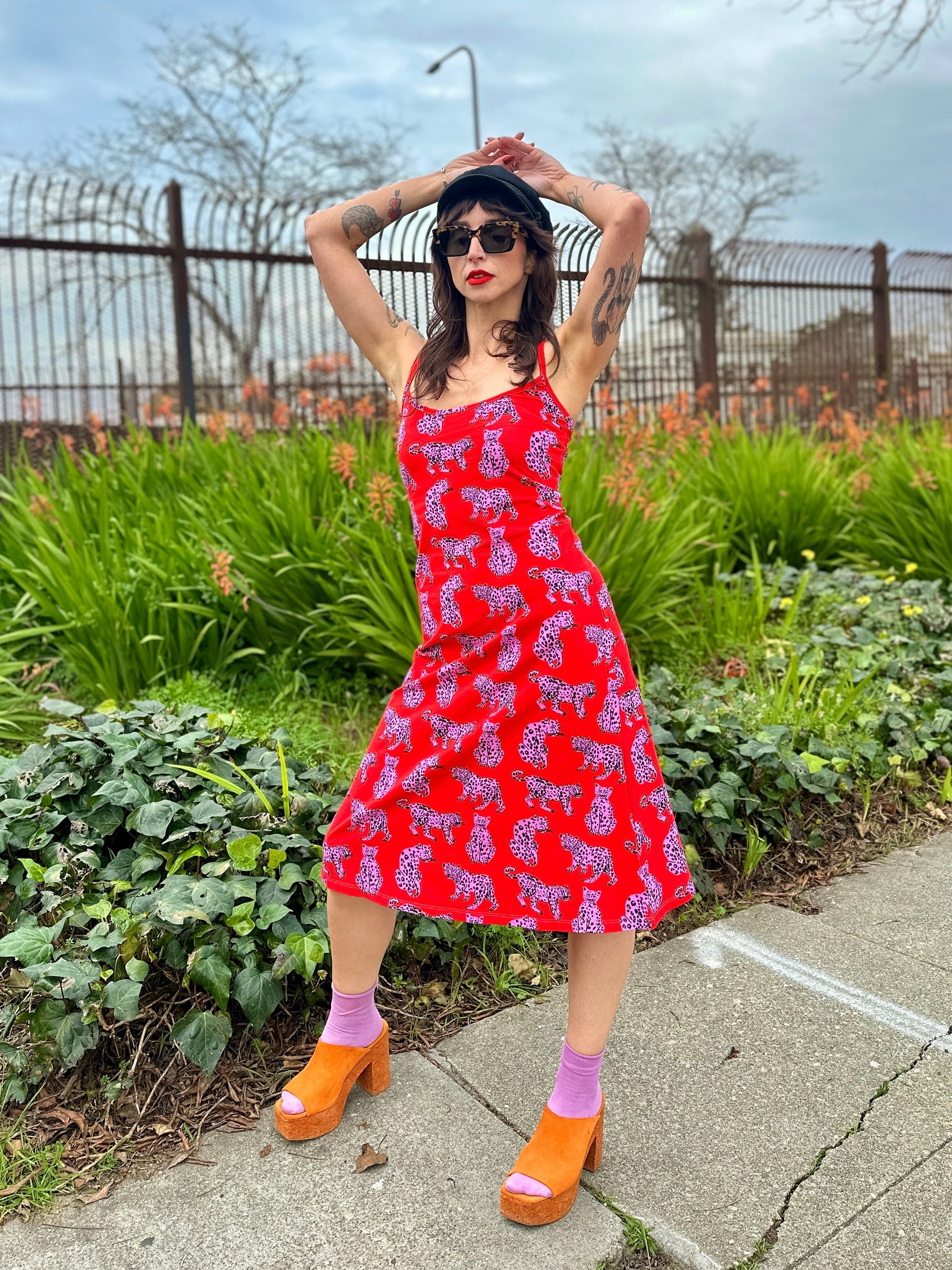 Spaghetti Slip Dress Sondler Cat