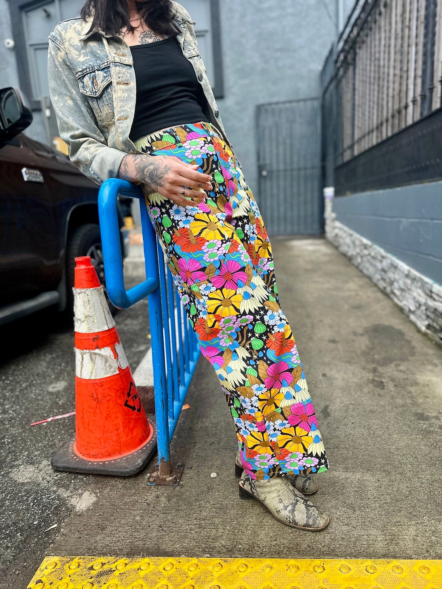 Skater Pant Cosmic Floral