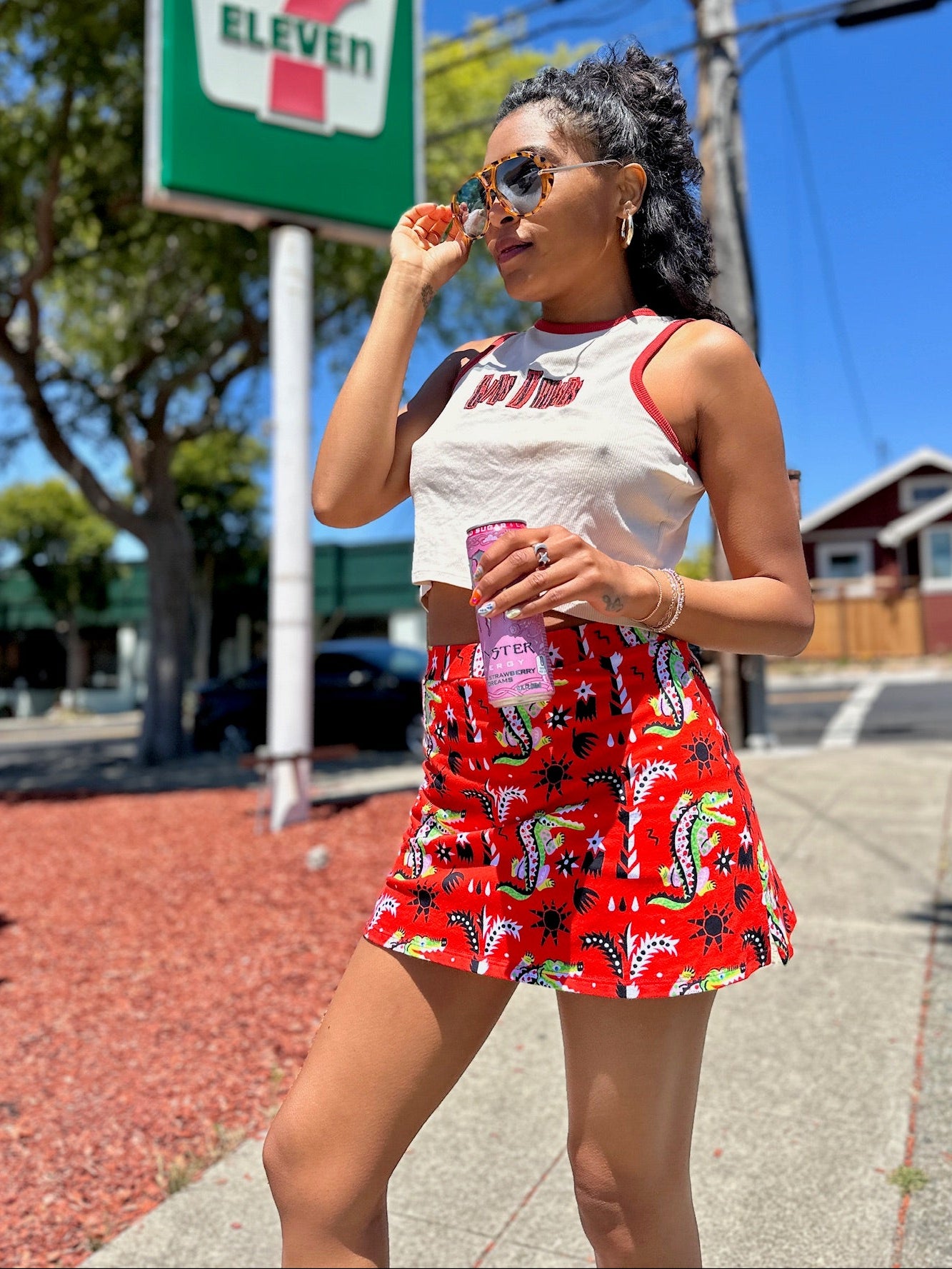 Cheeky Skort Crocodilo