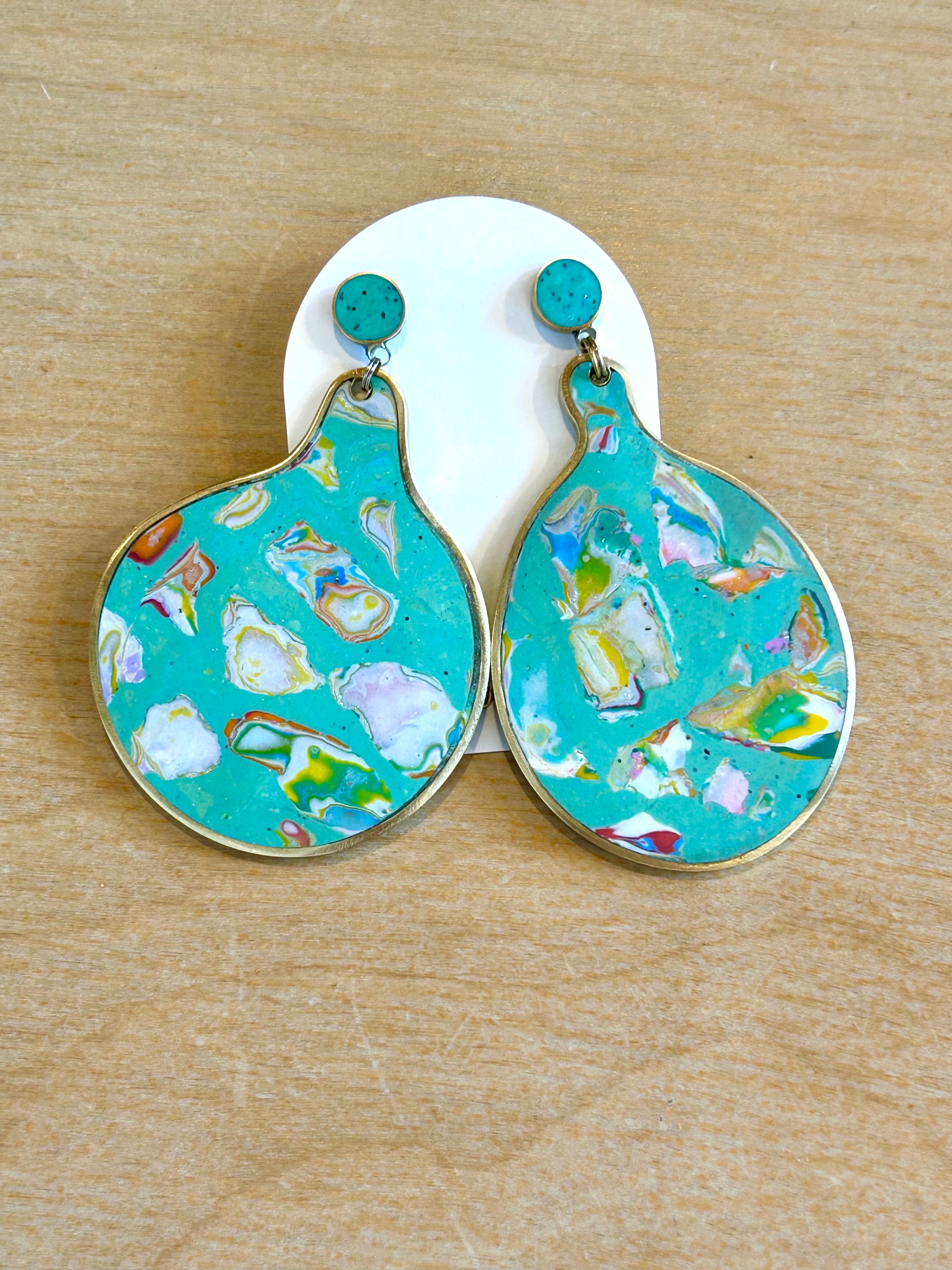 Terrazzo Blobs Earrings