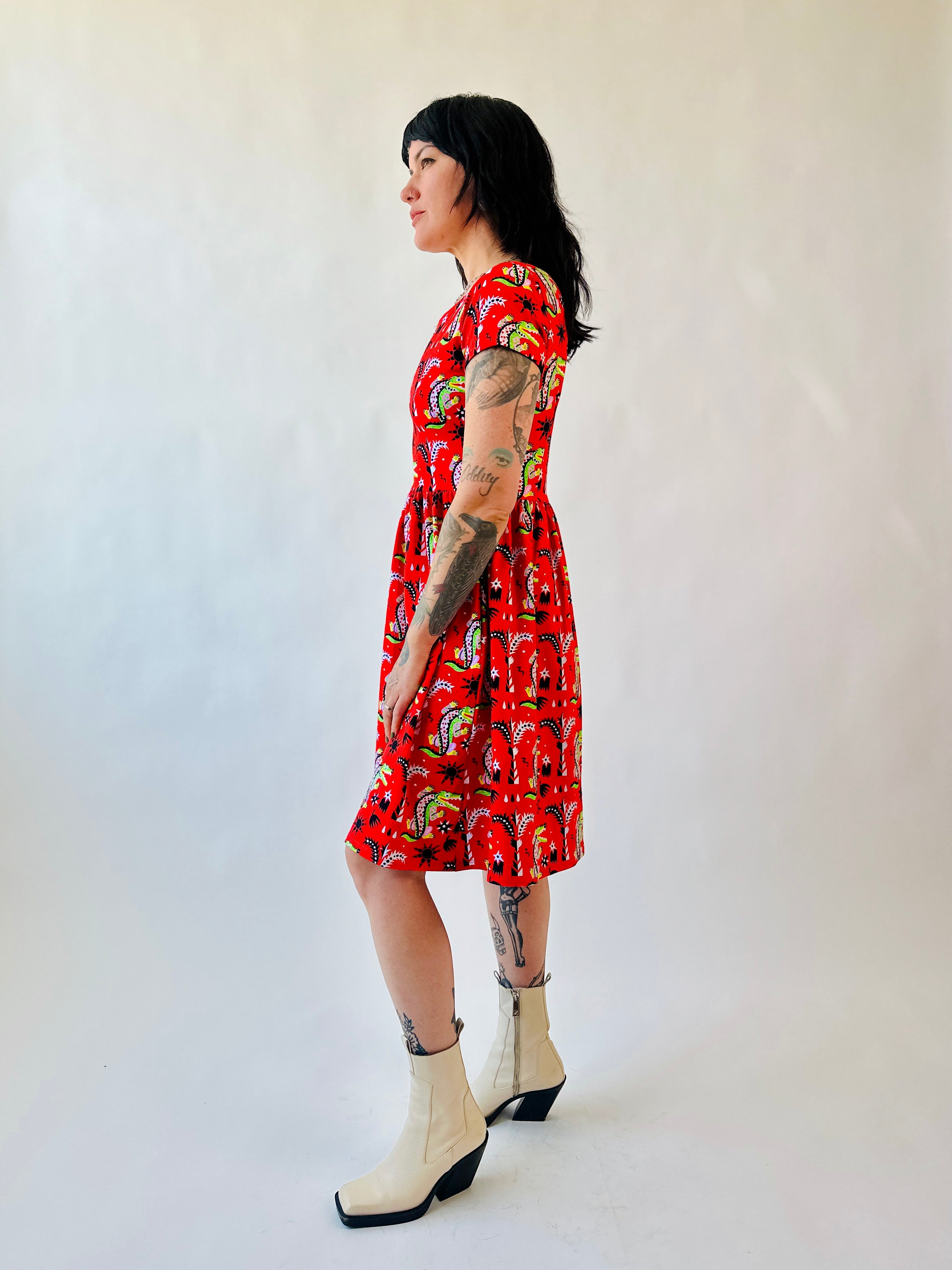 Lucy Dress Crocodilo