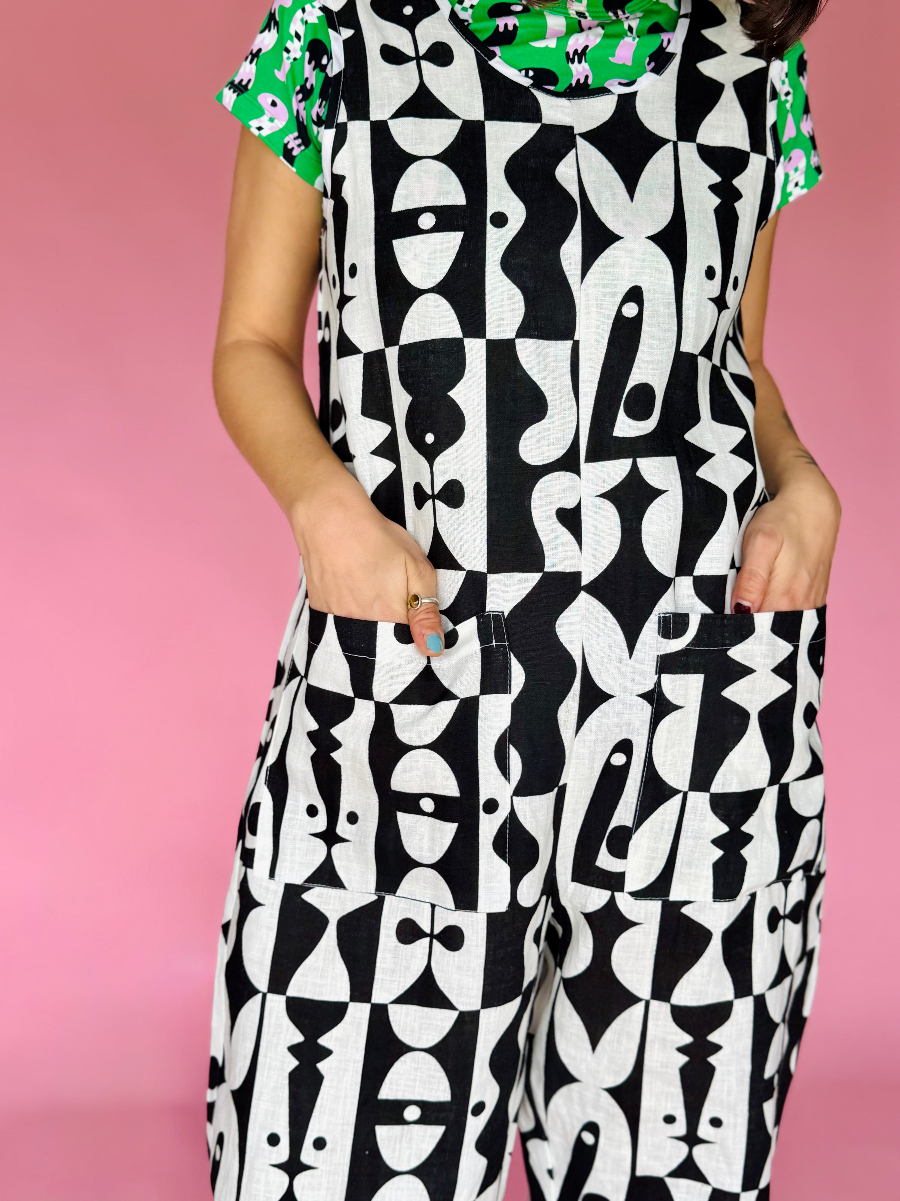 Linen Garden Suit Illusions