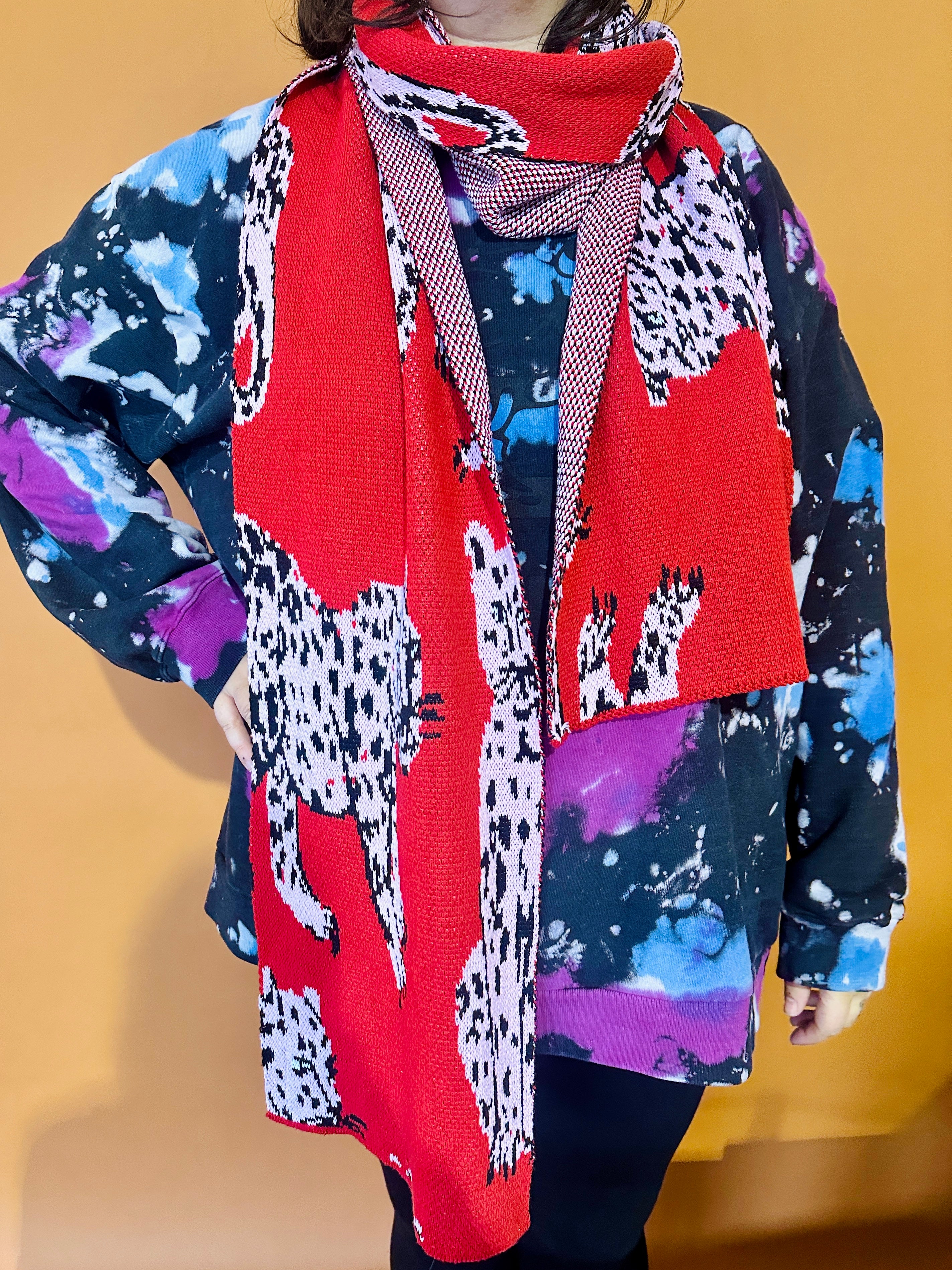 Knit Scarf Sondler Cat