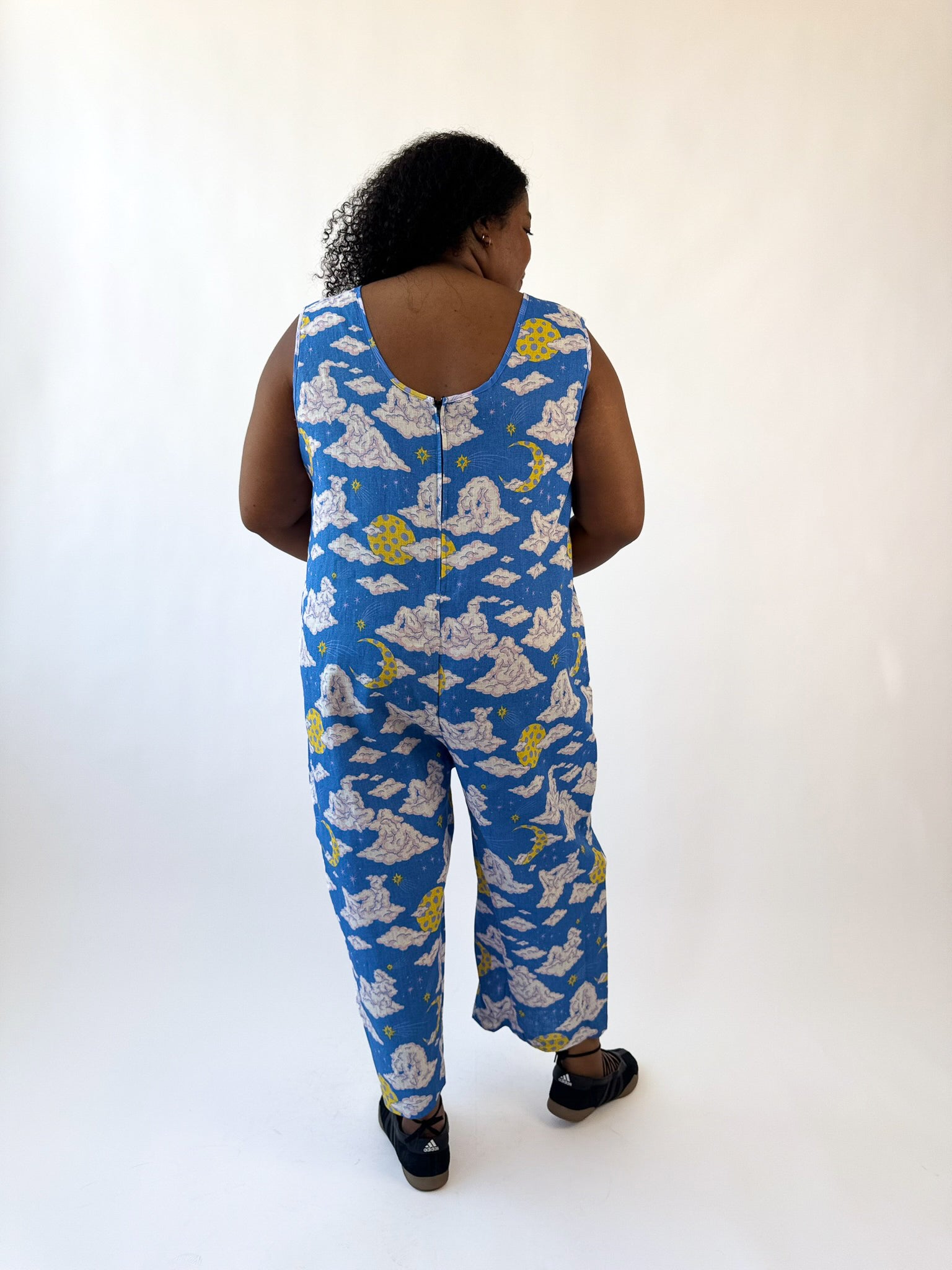 Linen Garden Suit Cloud People