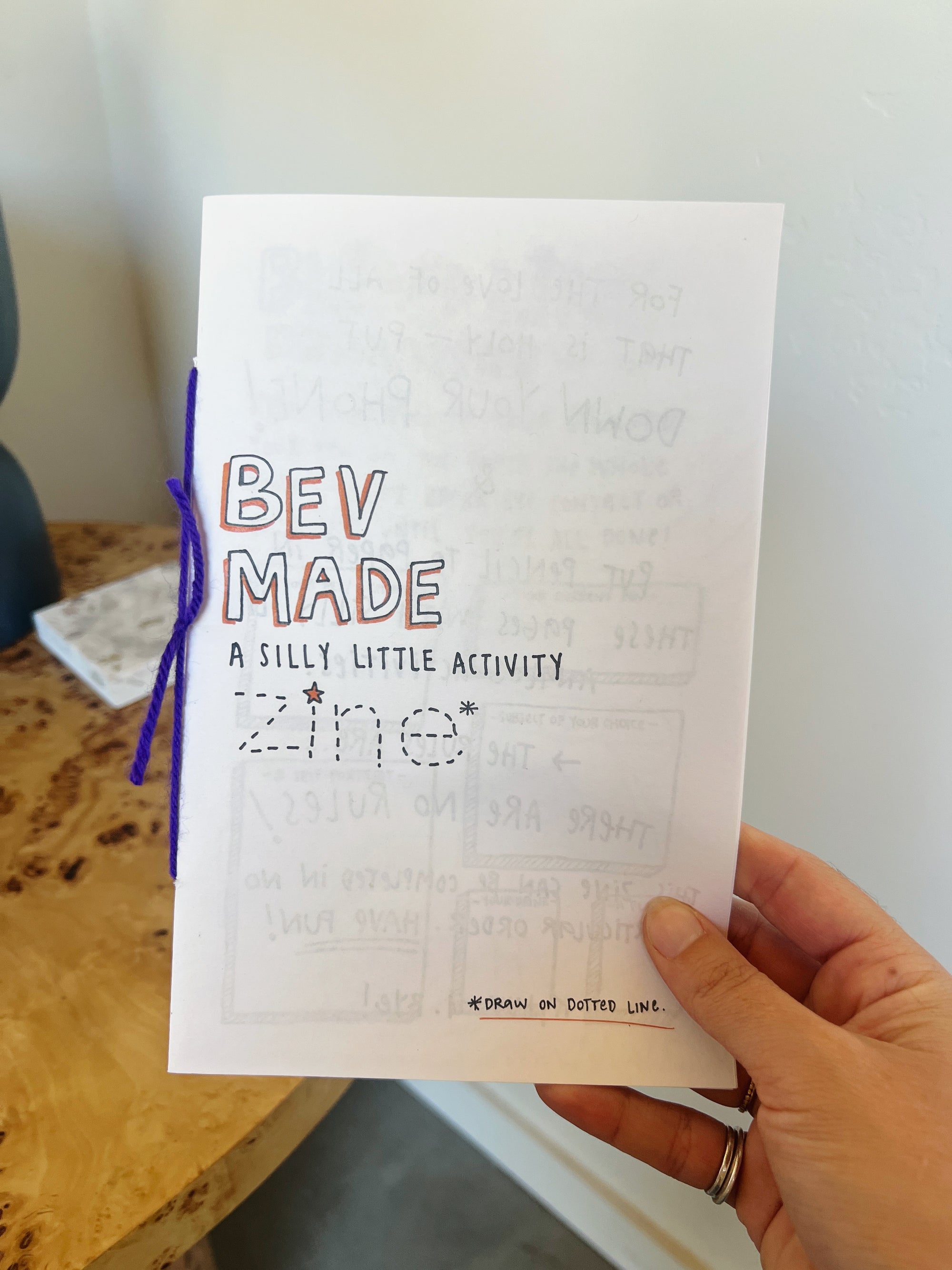 A silly little activity Zine. issue #2