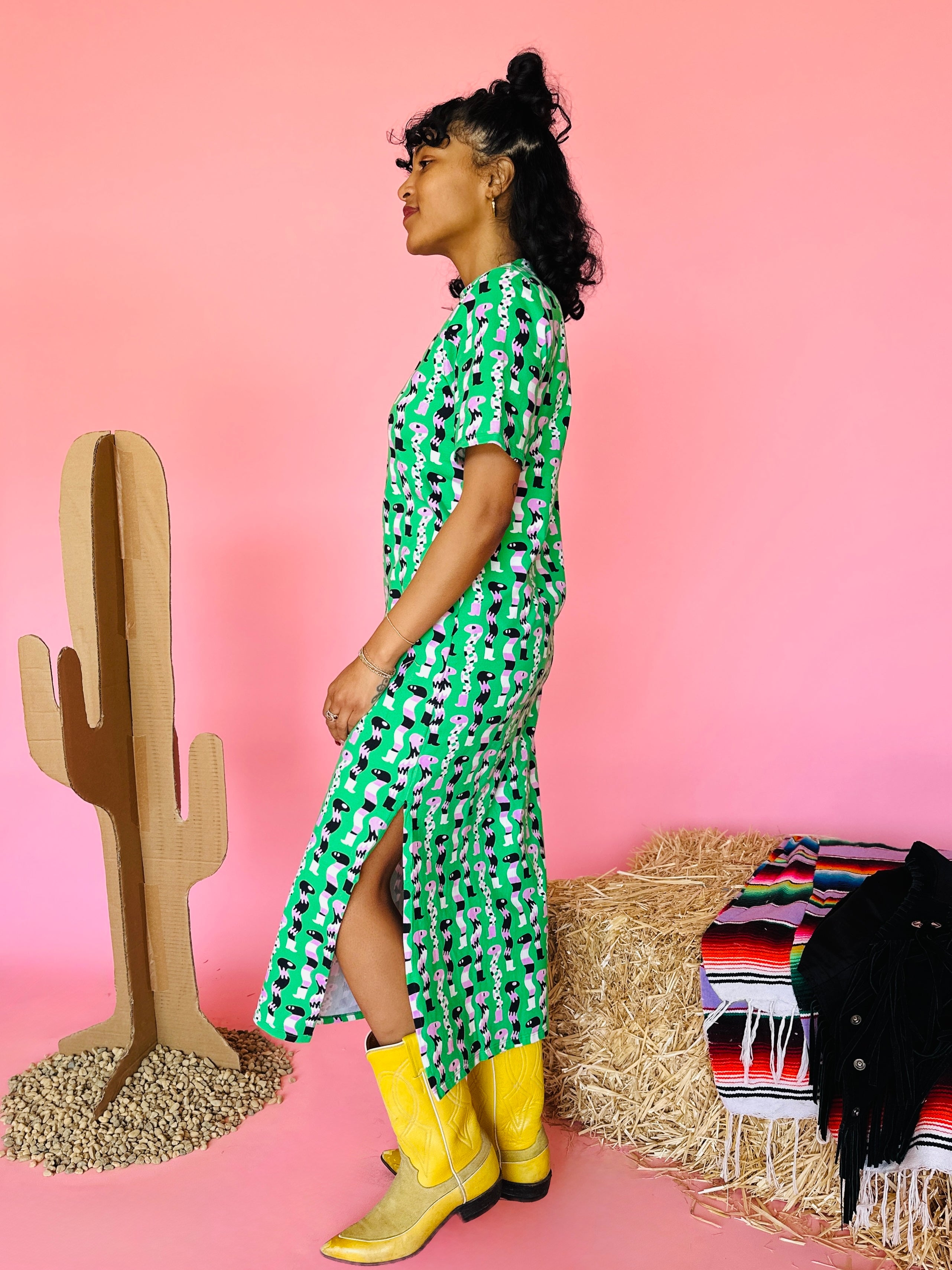 Jersey Maxi Dress Sssnakes