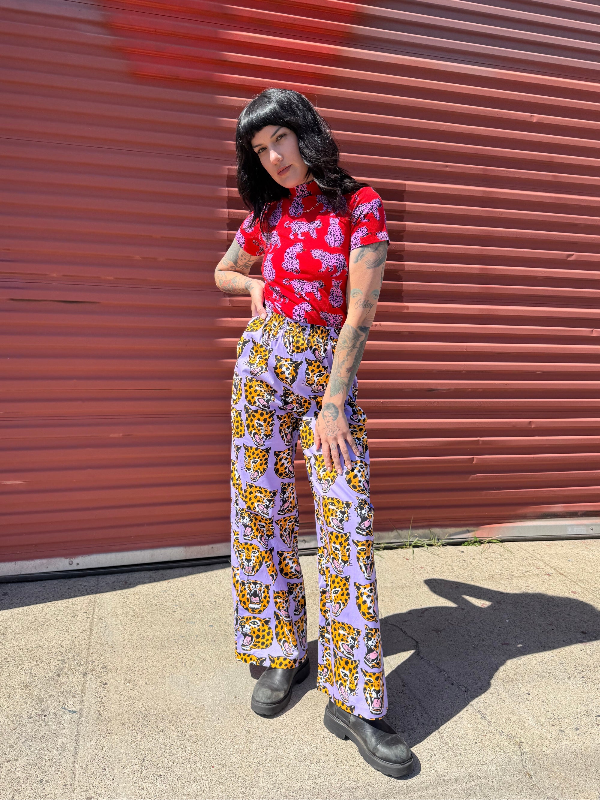 Easy Pant Cheetah Head