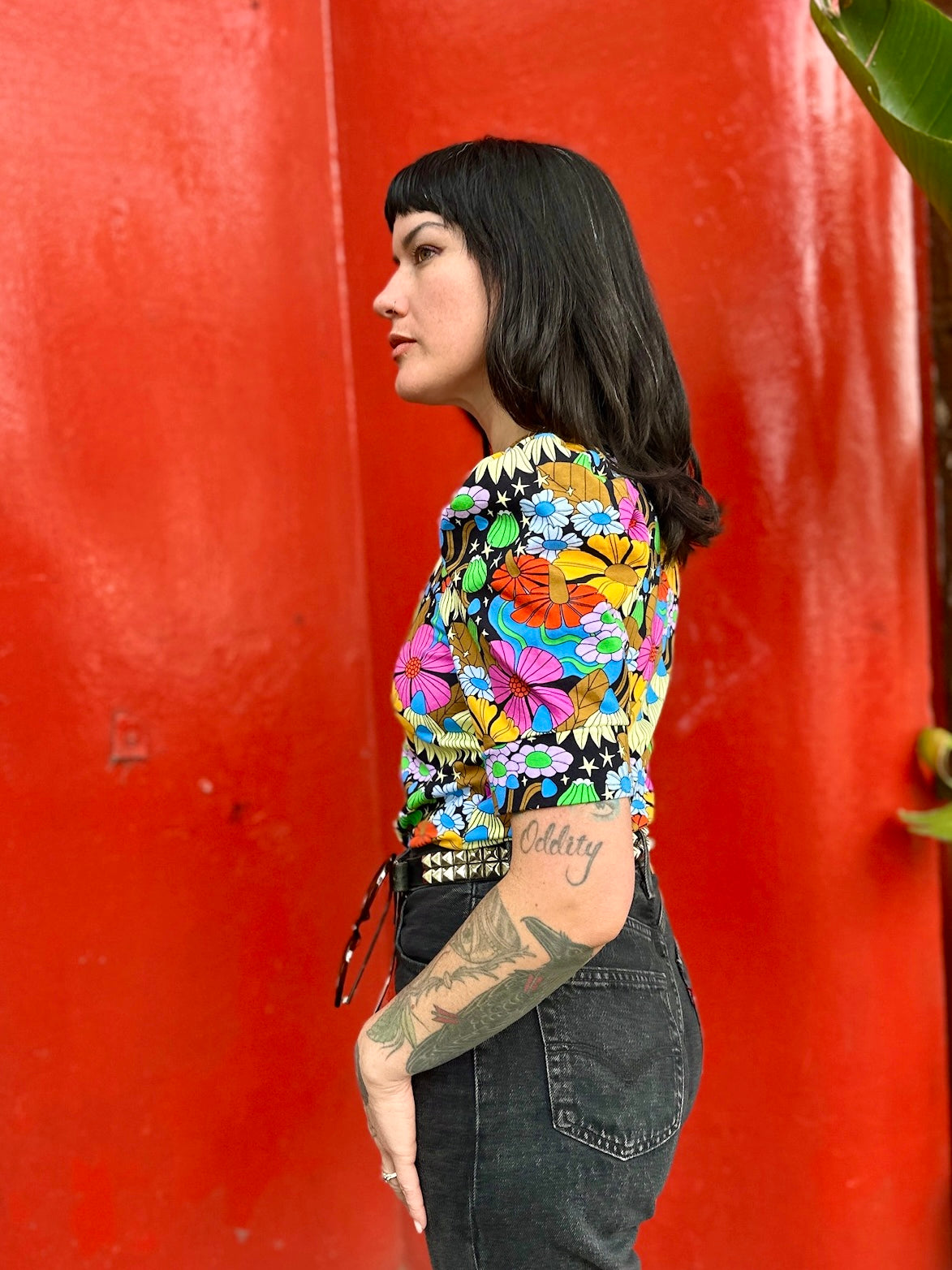 Puff Top Cosmic Floral