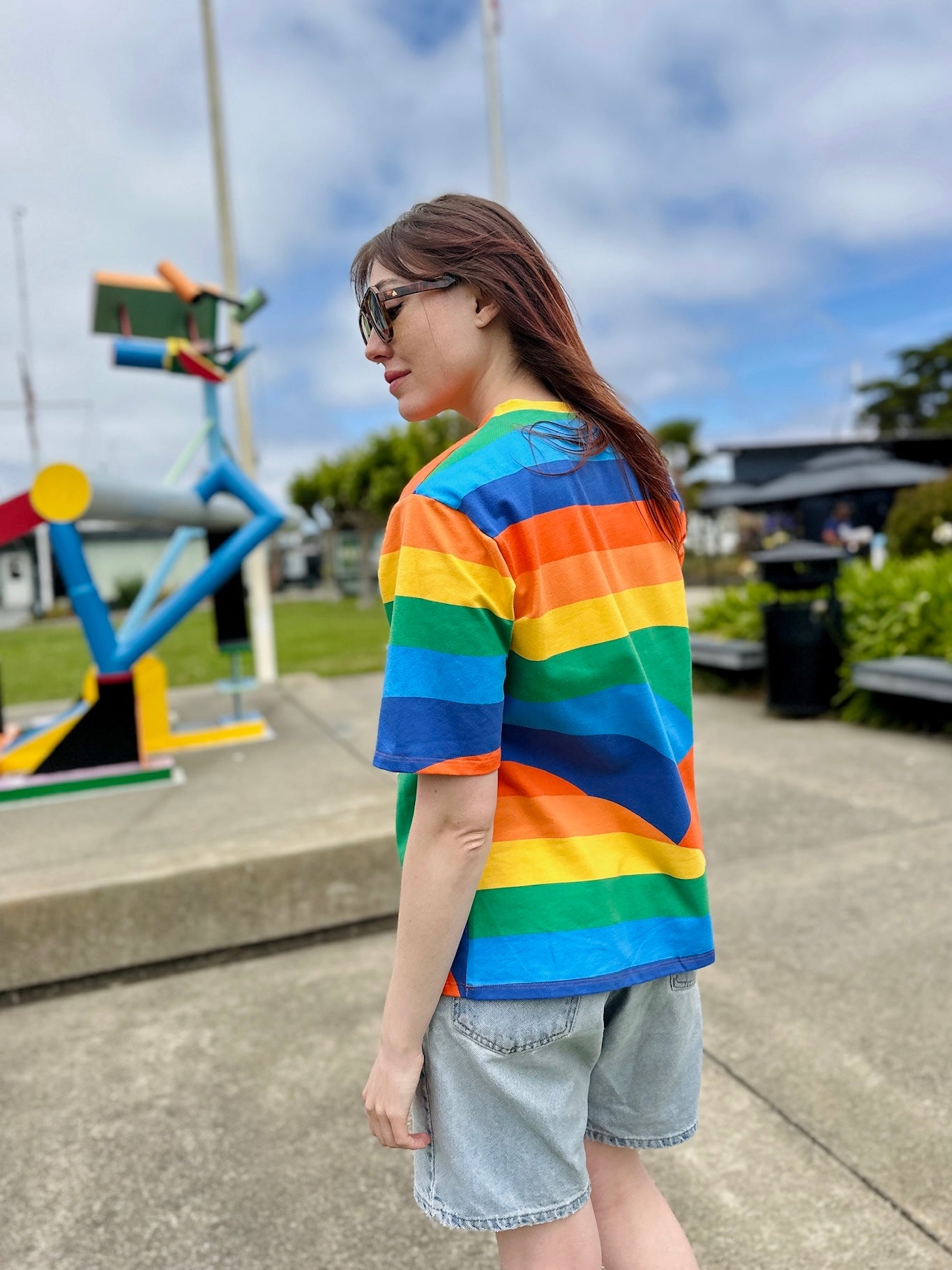 Oversized Tee Sunset Valley