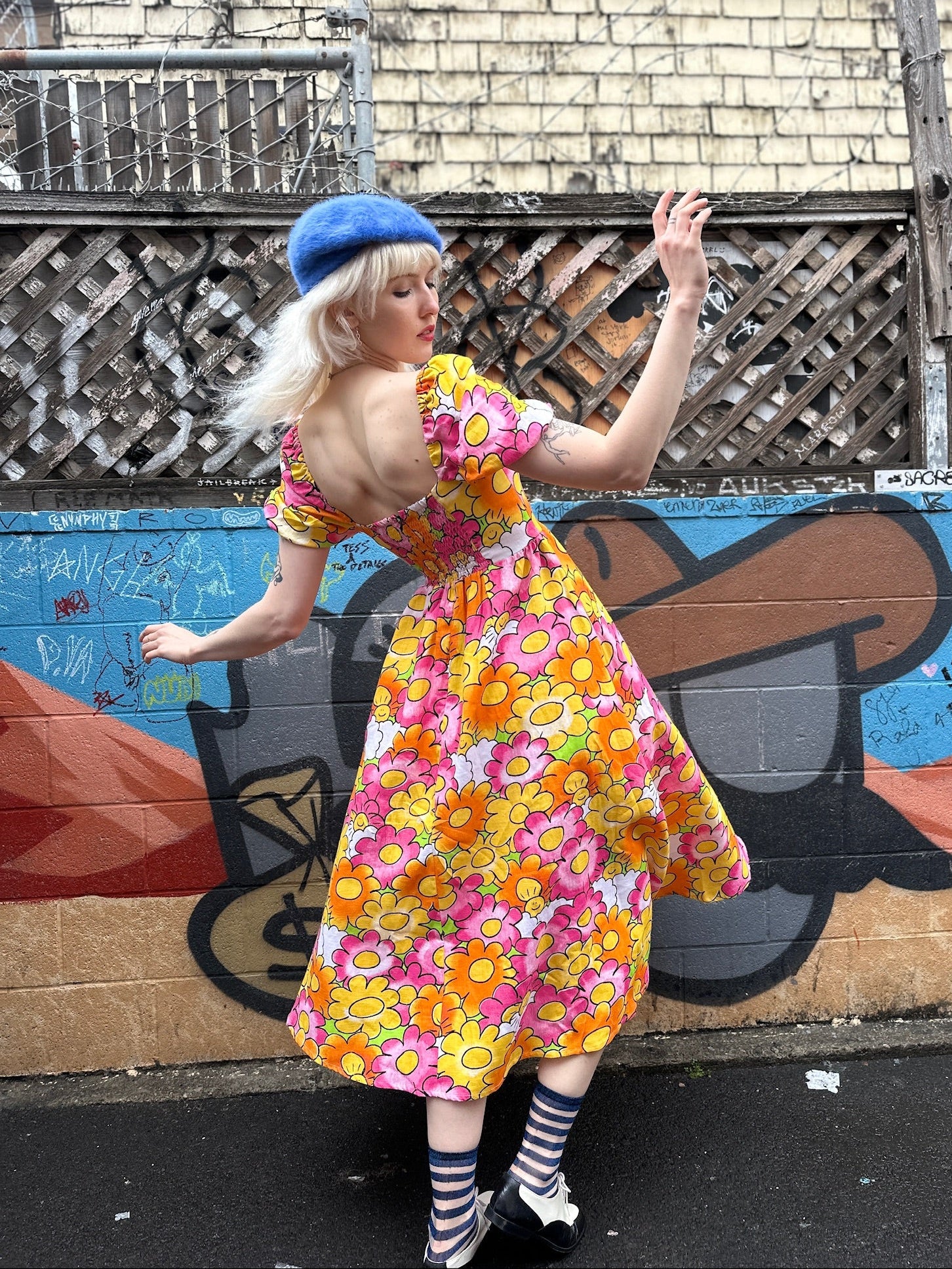 Linen Princess Dress Sunny Side Up