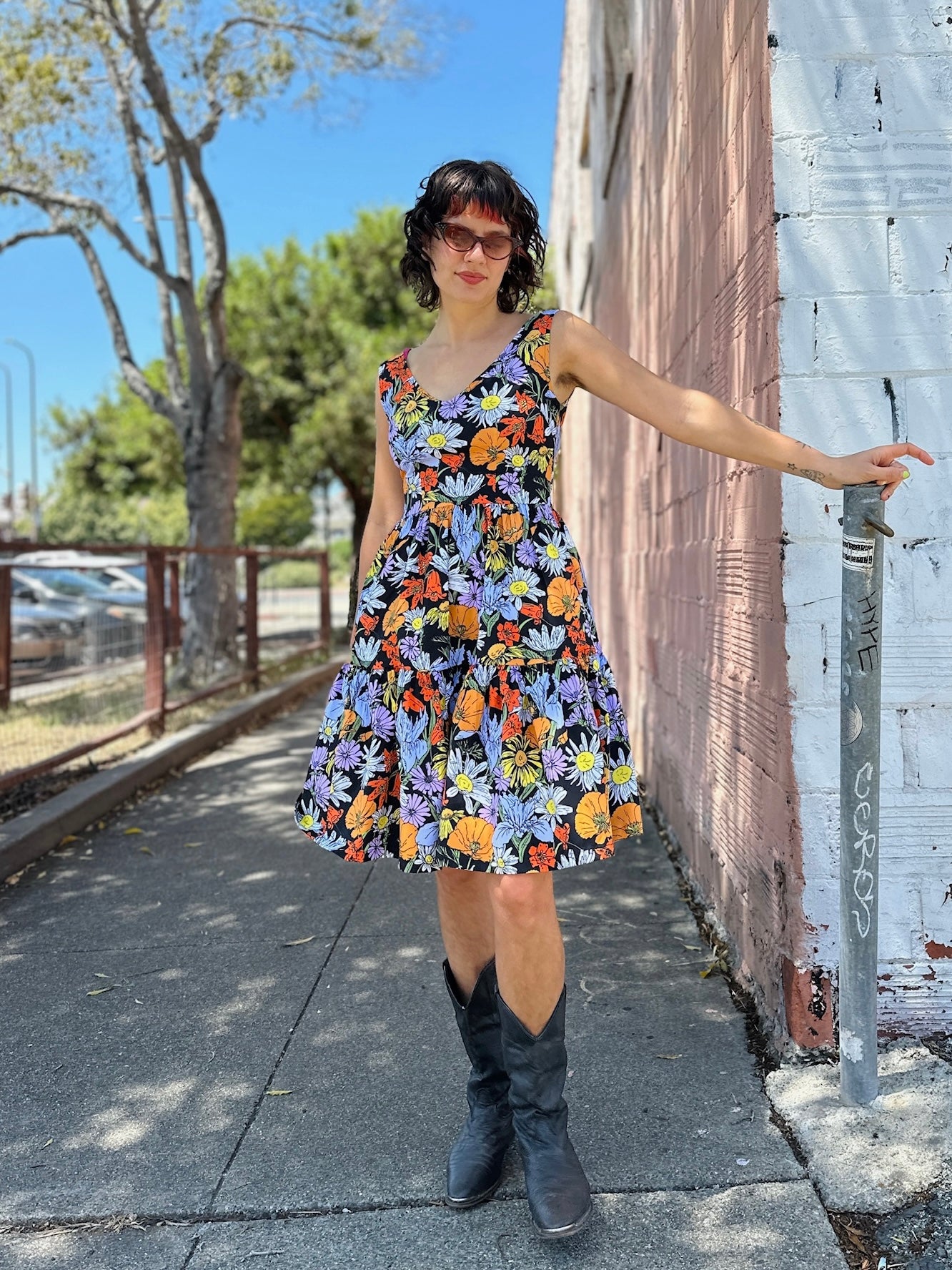 Western Dress Wildflowers