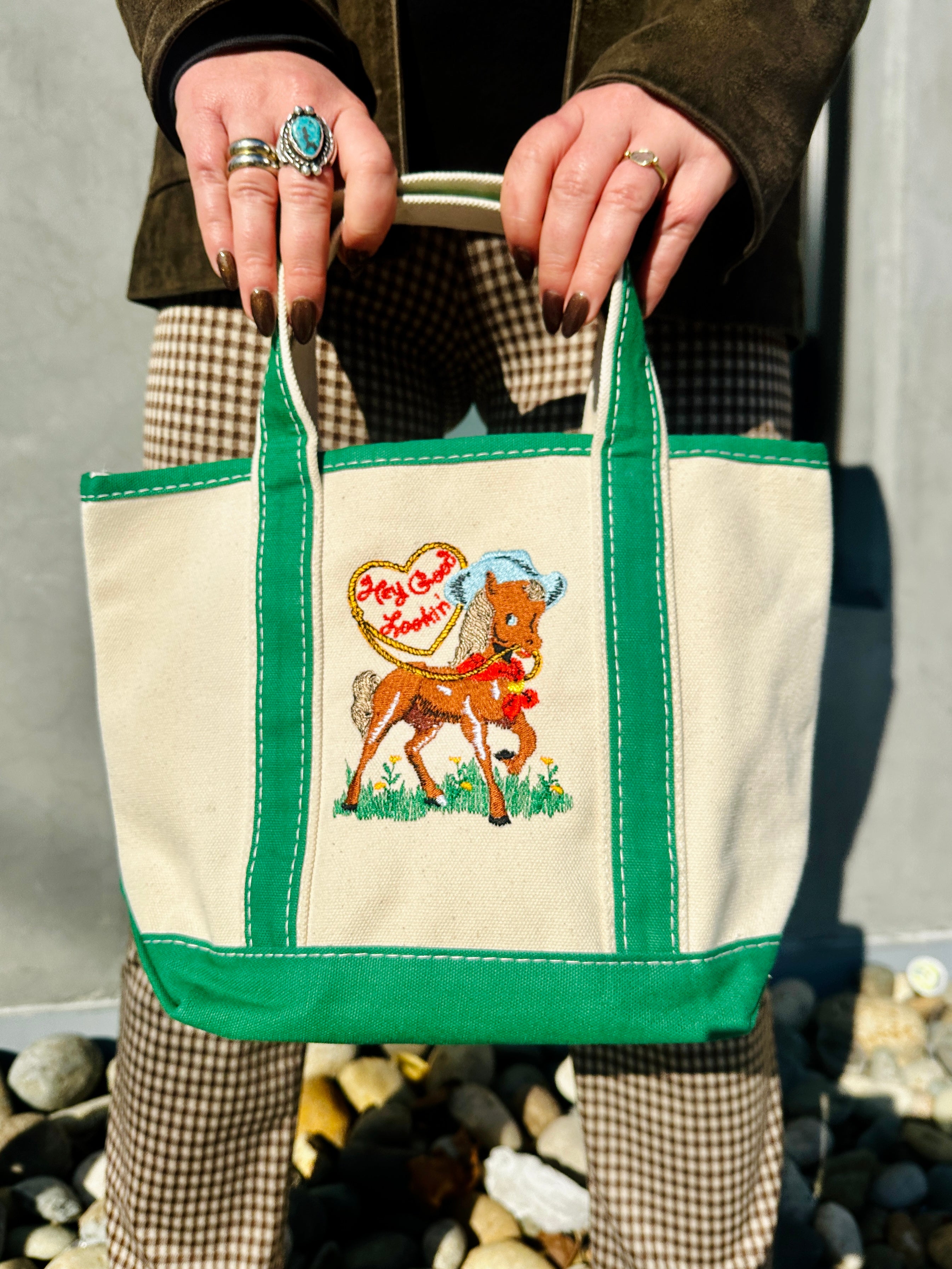 Hey Good Lookin' Mini Tote