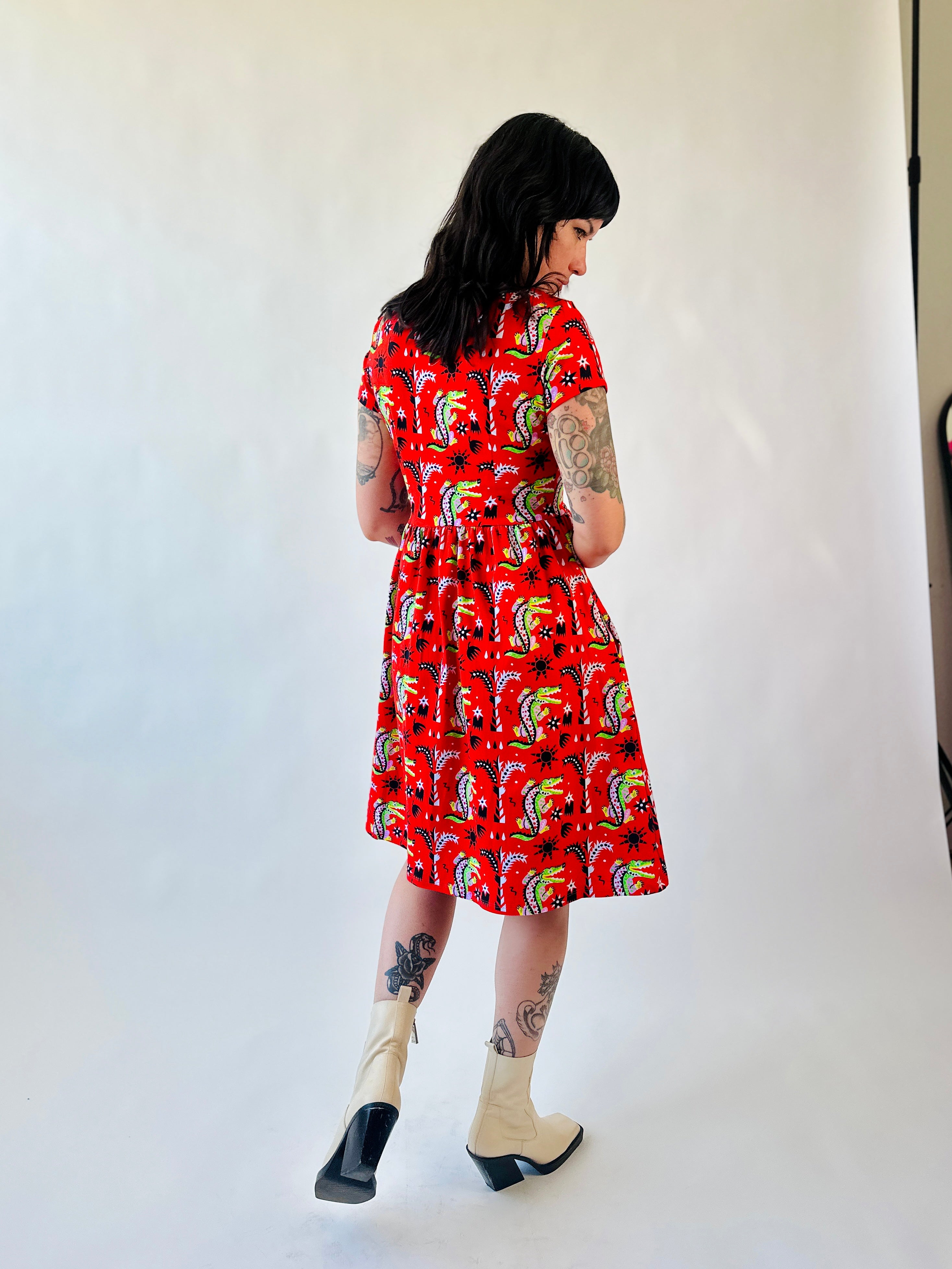 Lucy Dress Crocodilo