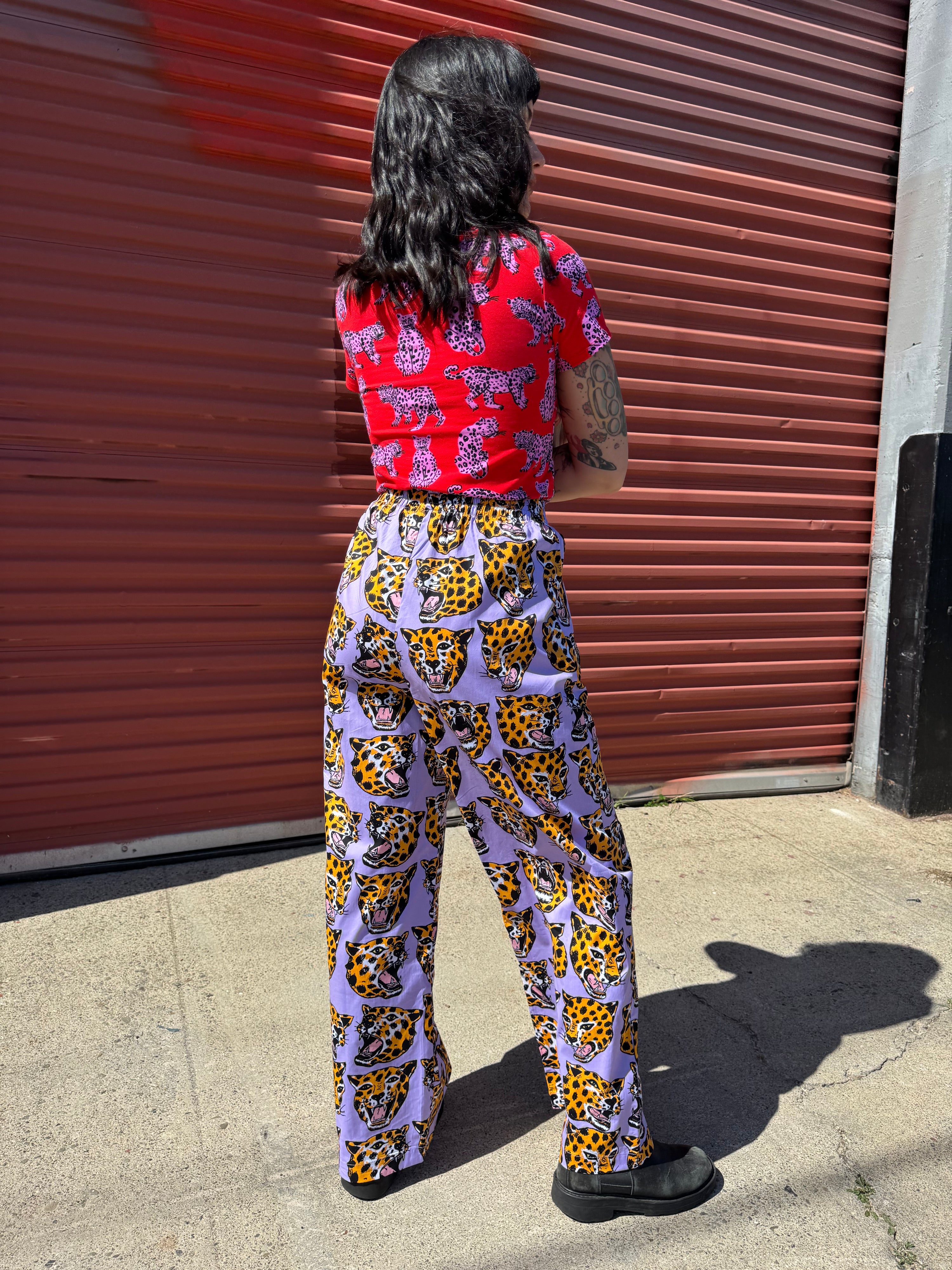 Easy Pant Cheetah Head