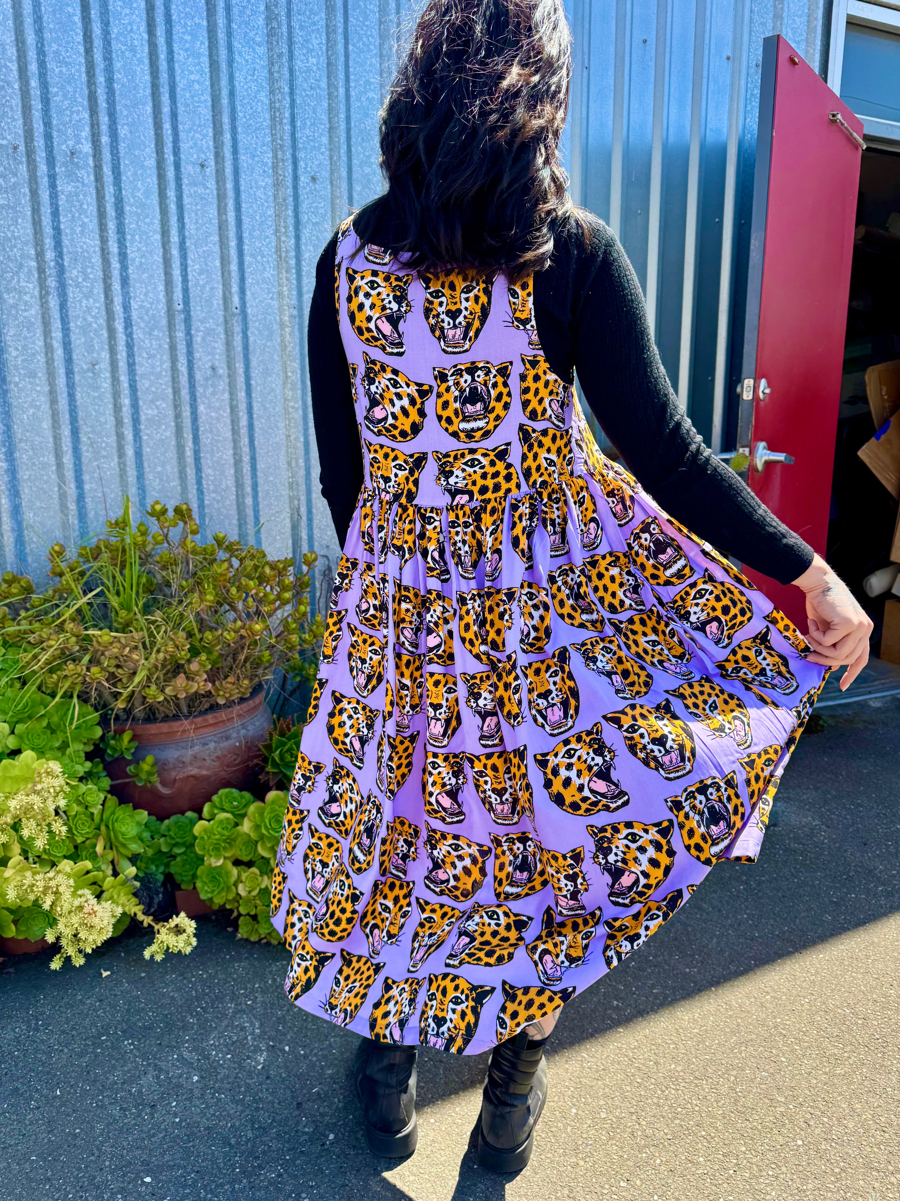 Rayon Naomi Cheetah Head