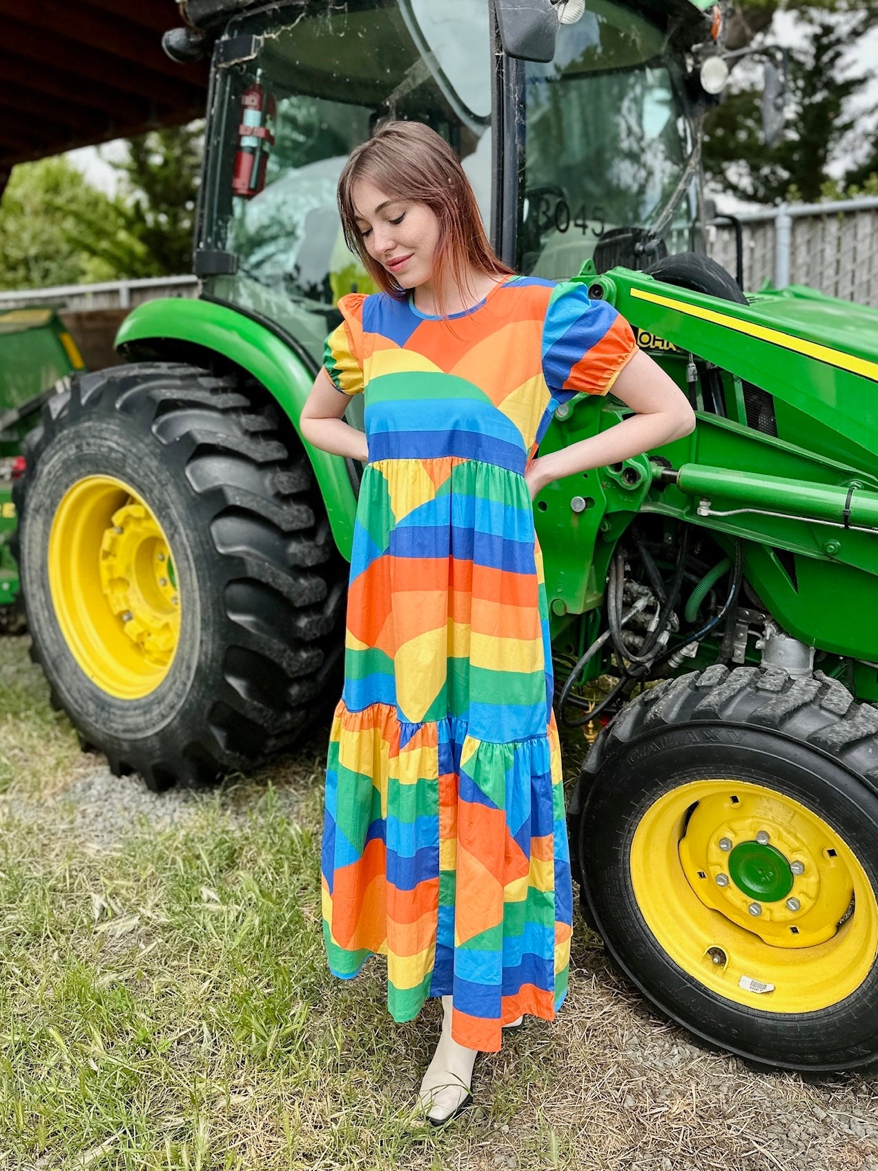 Inanna Dress Sunset Valley