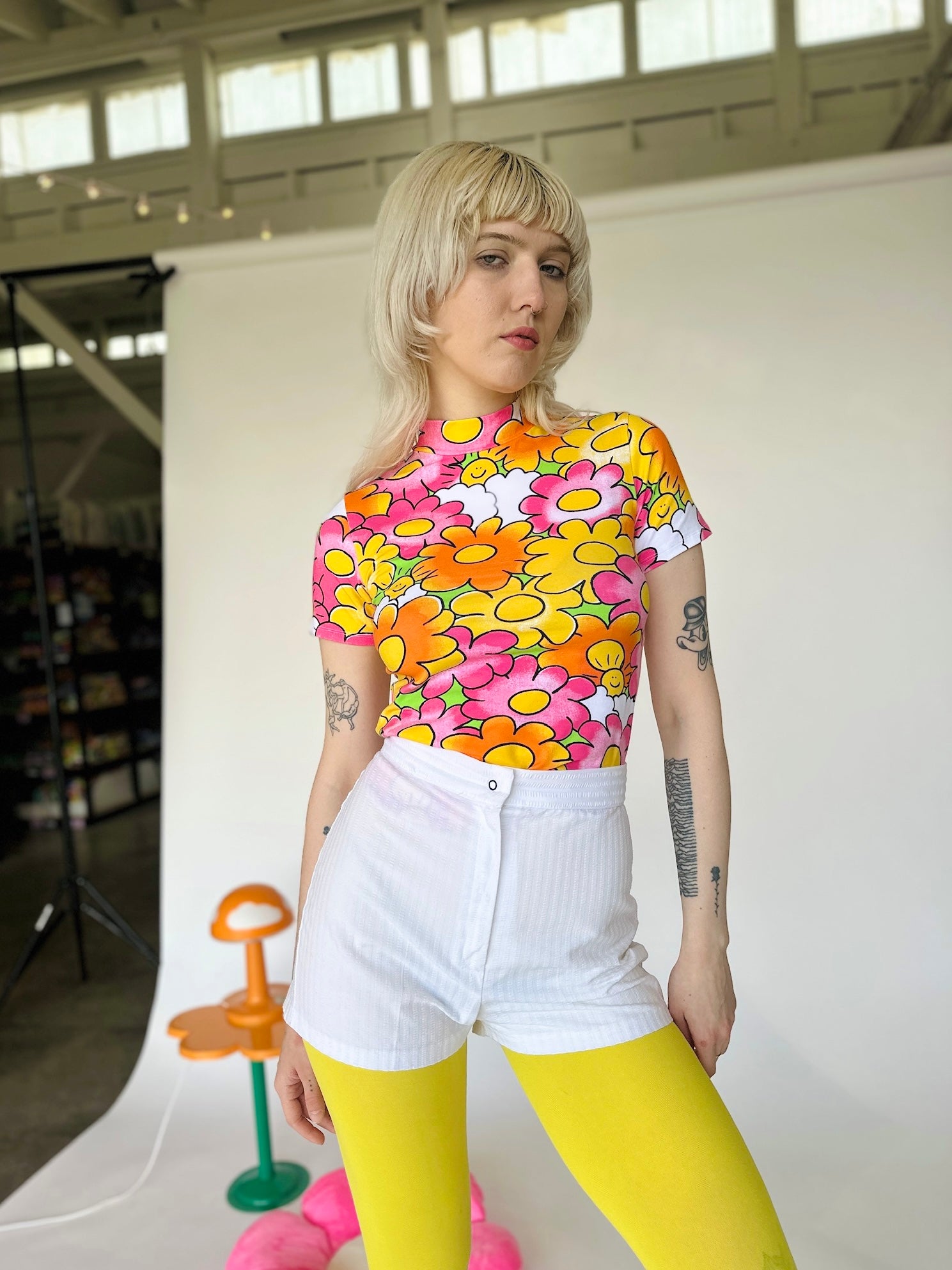 Mock Neck Sunny Side Up