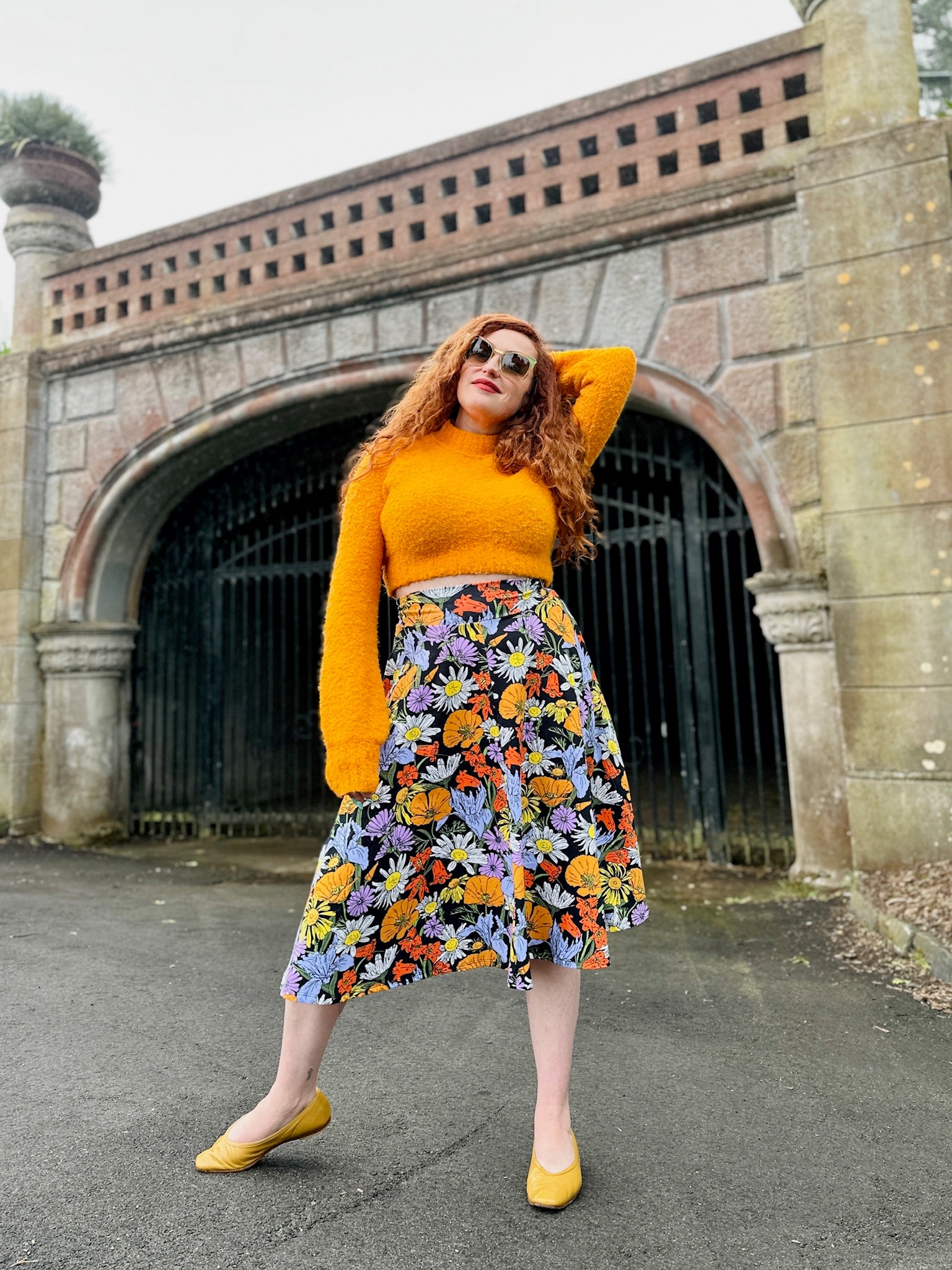 Francis Skirt Wildflowers