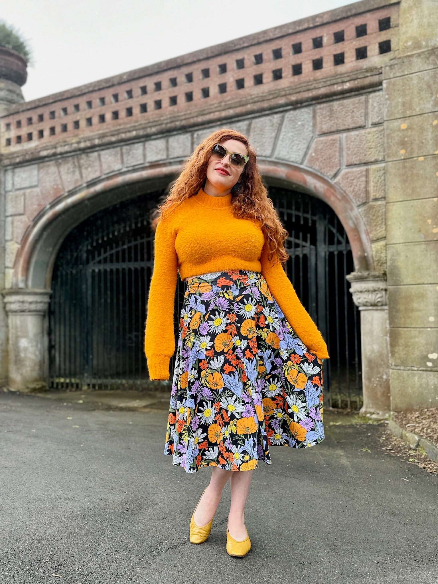 Francis Skirt Wildflowers