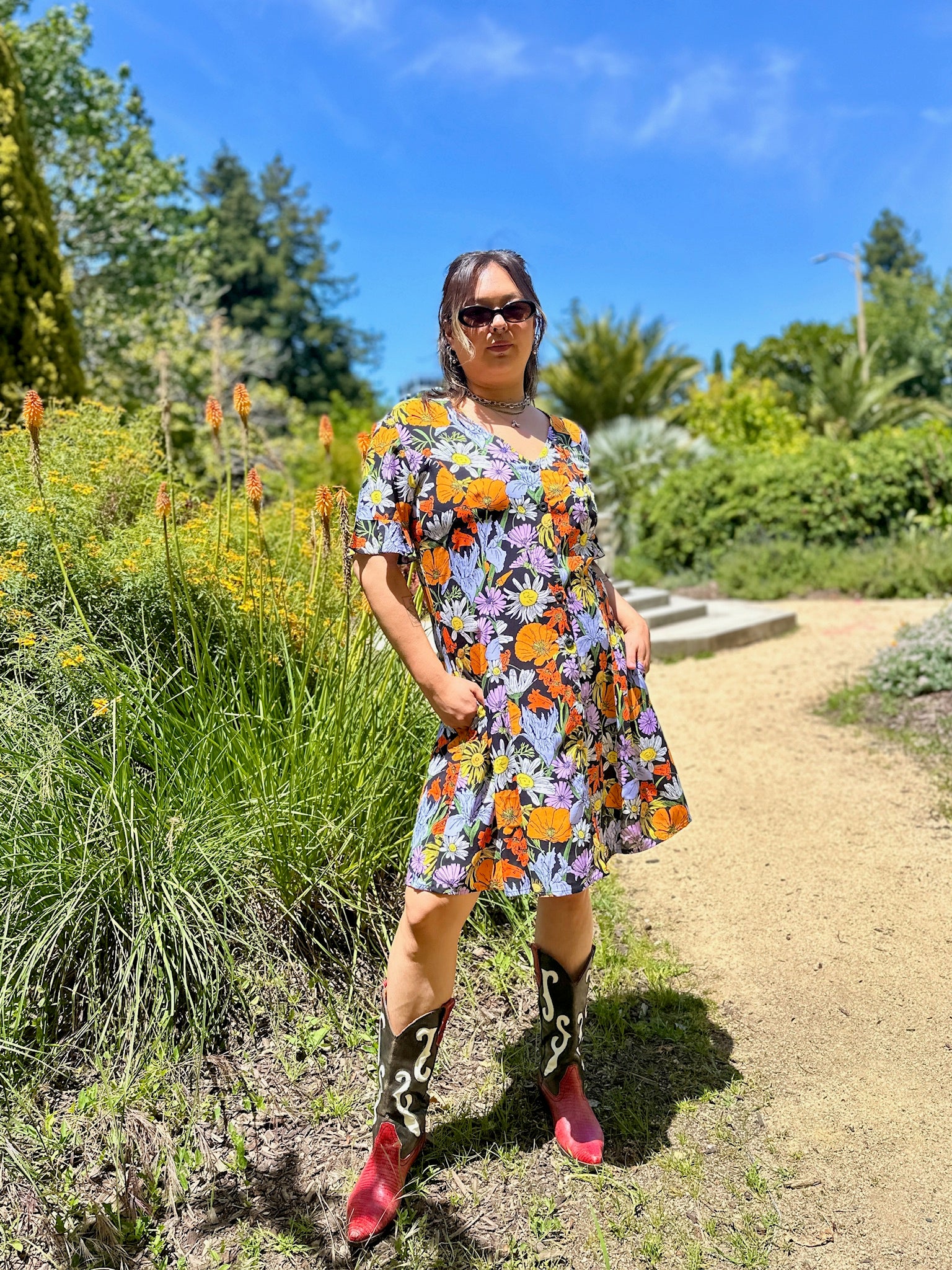 Winona Dress Wildflowers