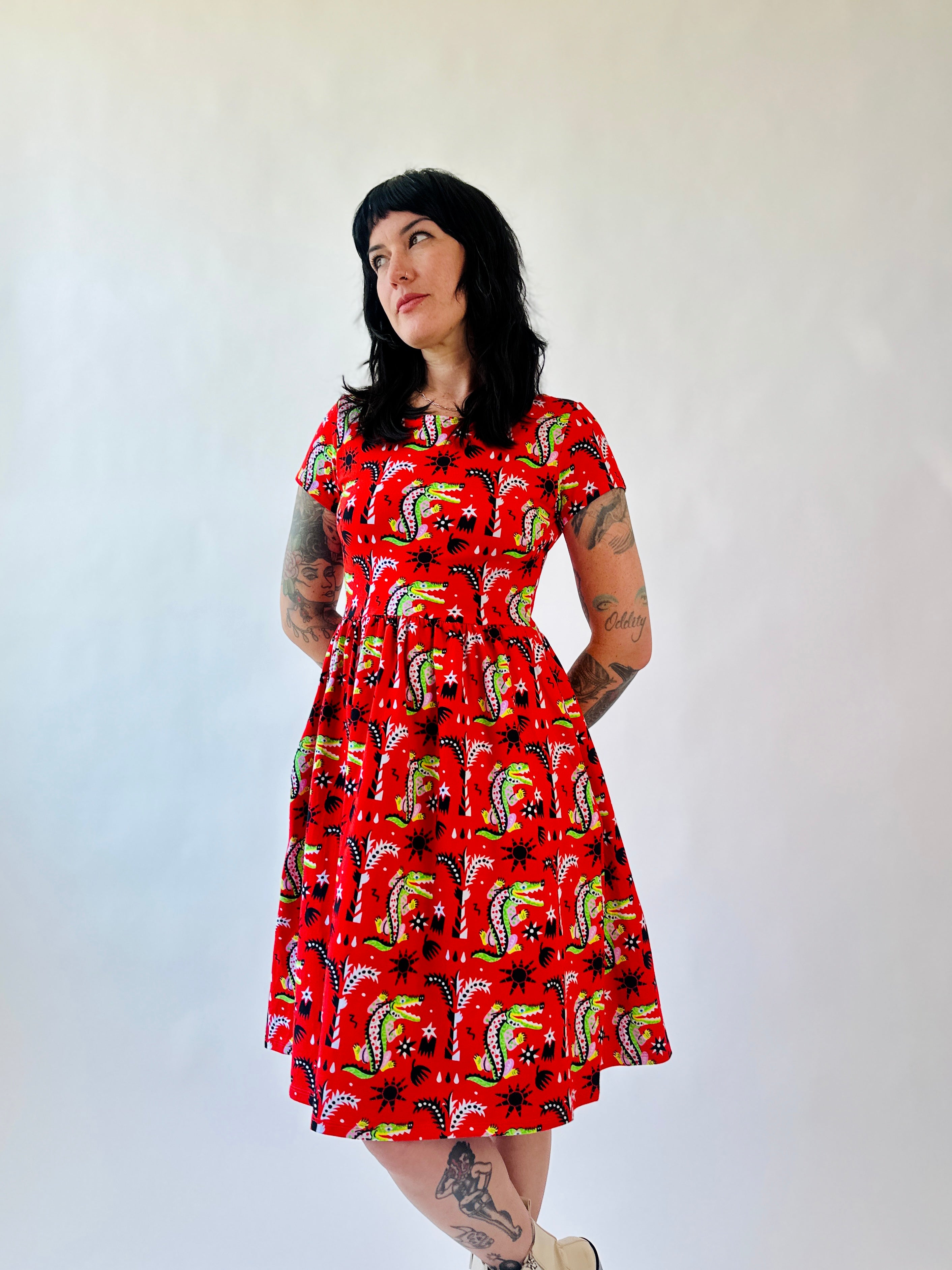 Lucy Dress Crocodilo