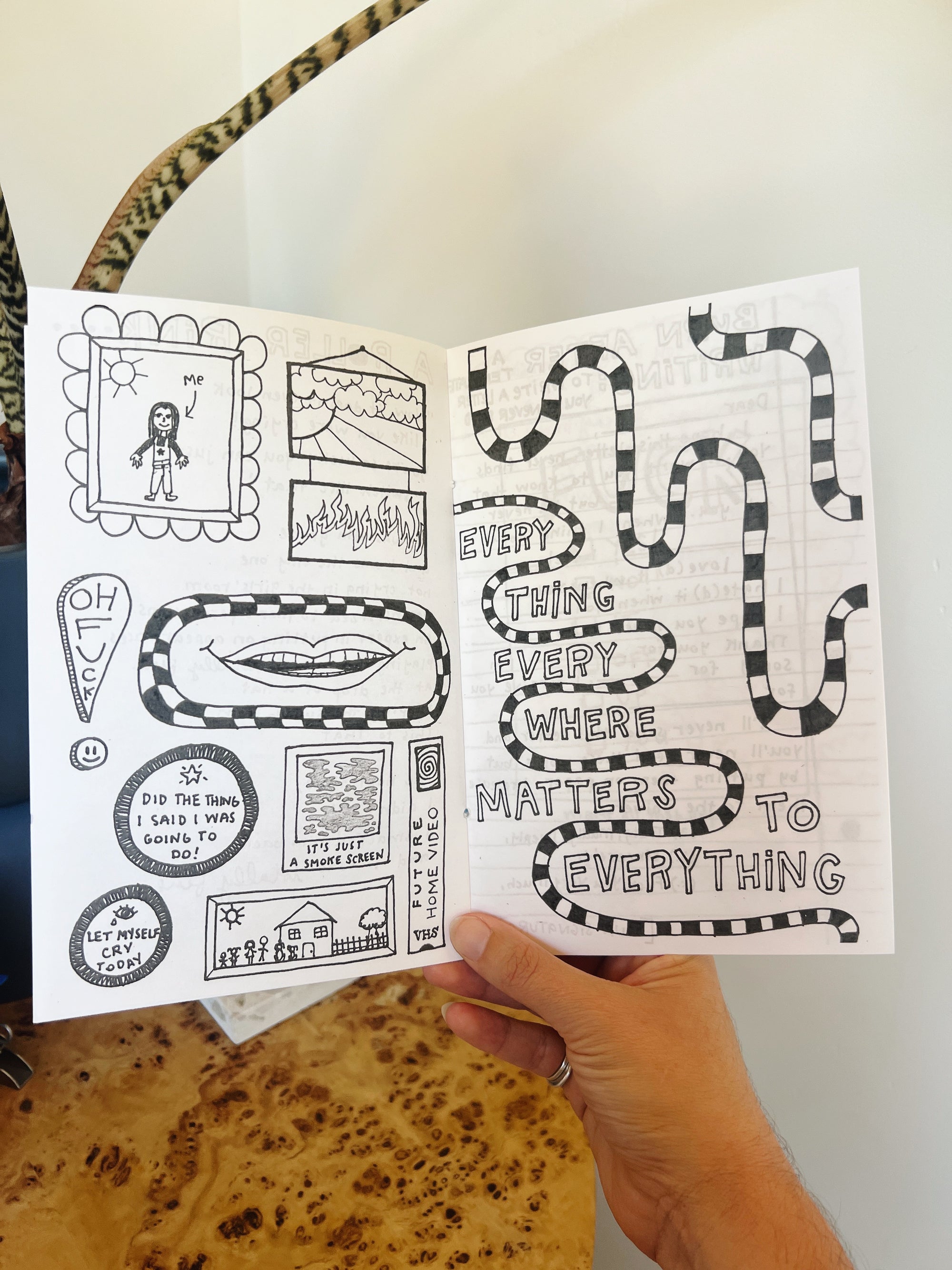 A zine about Nothing in Particular. issue #1
