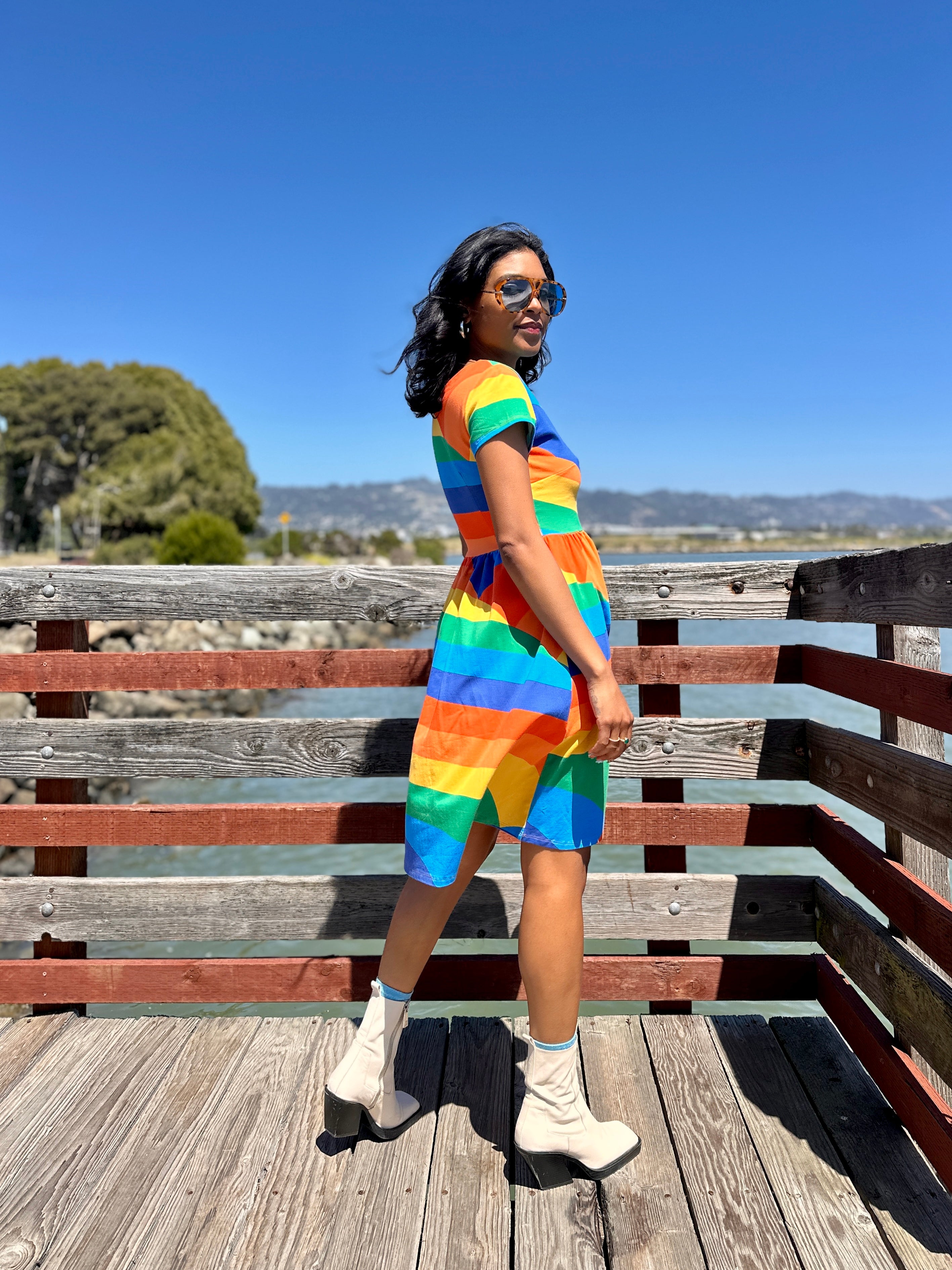 Lucy Dress Sunset Valley