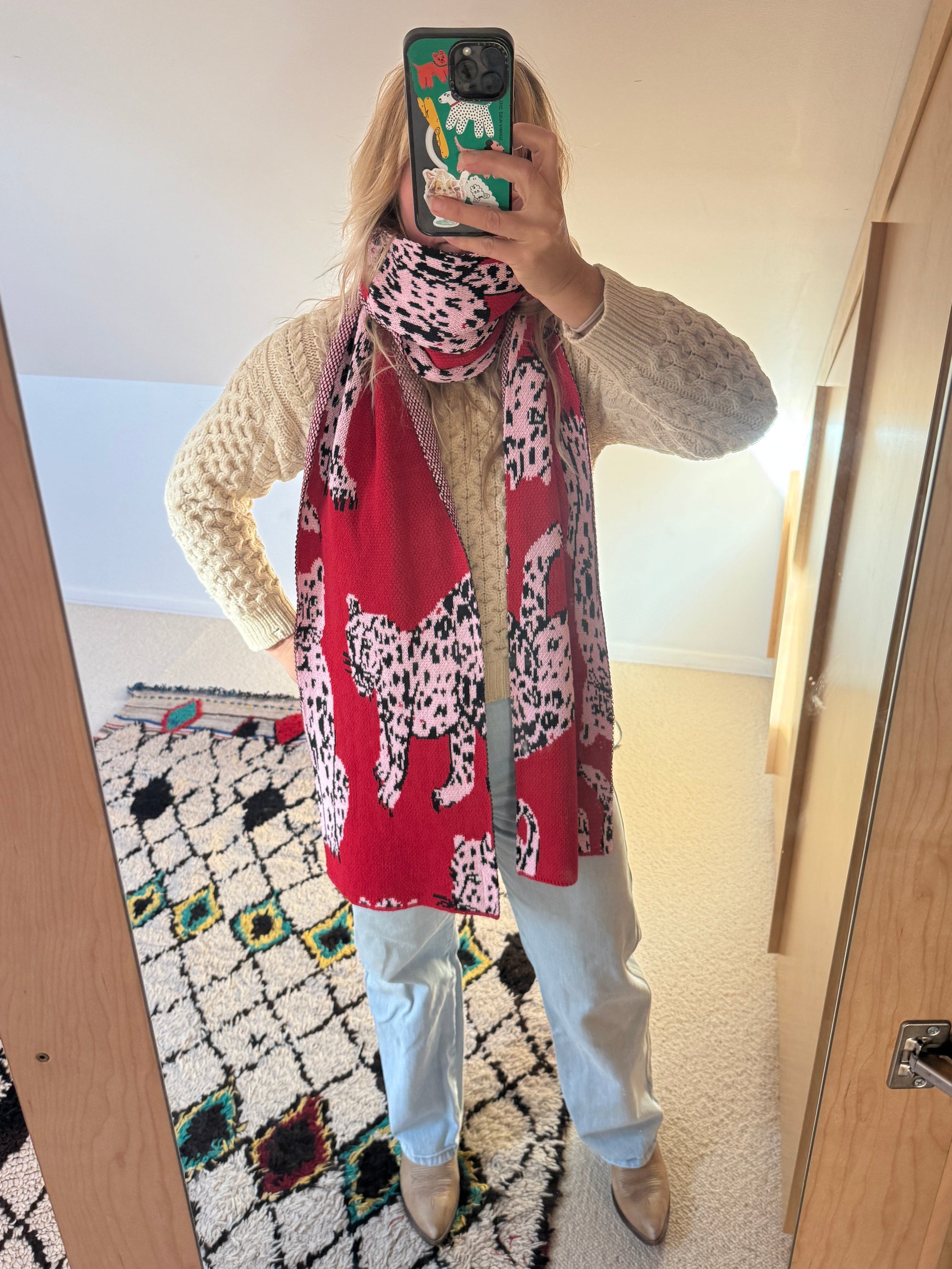 Knit Scarf Sondler Cat