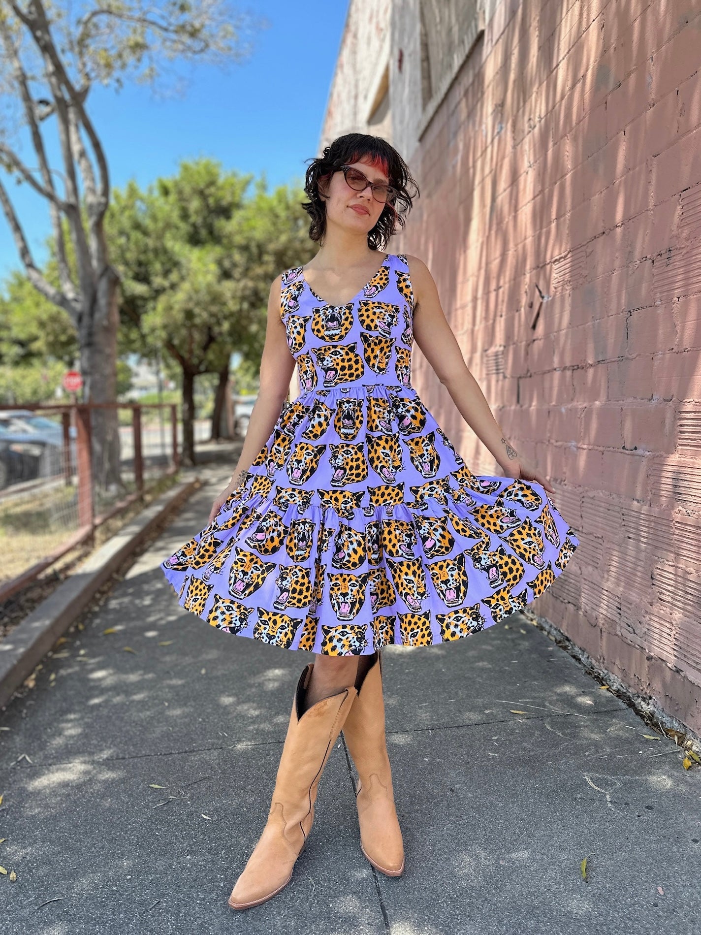 Western Dress Cheetah Head – NOOWORKS