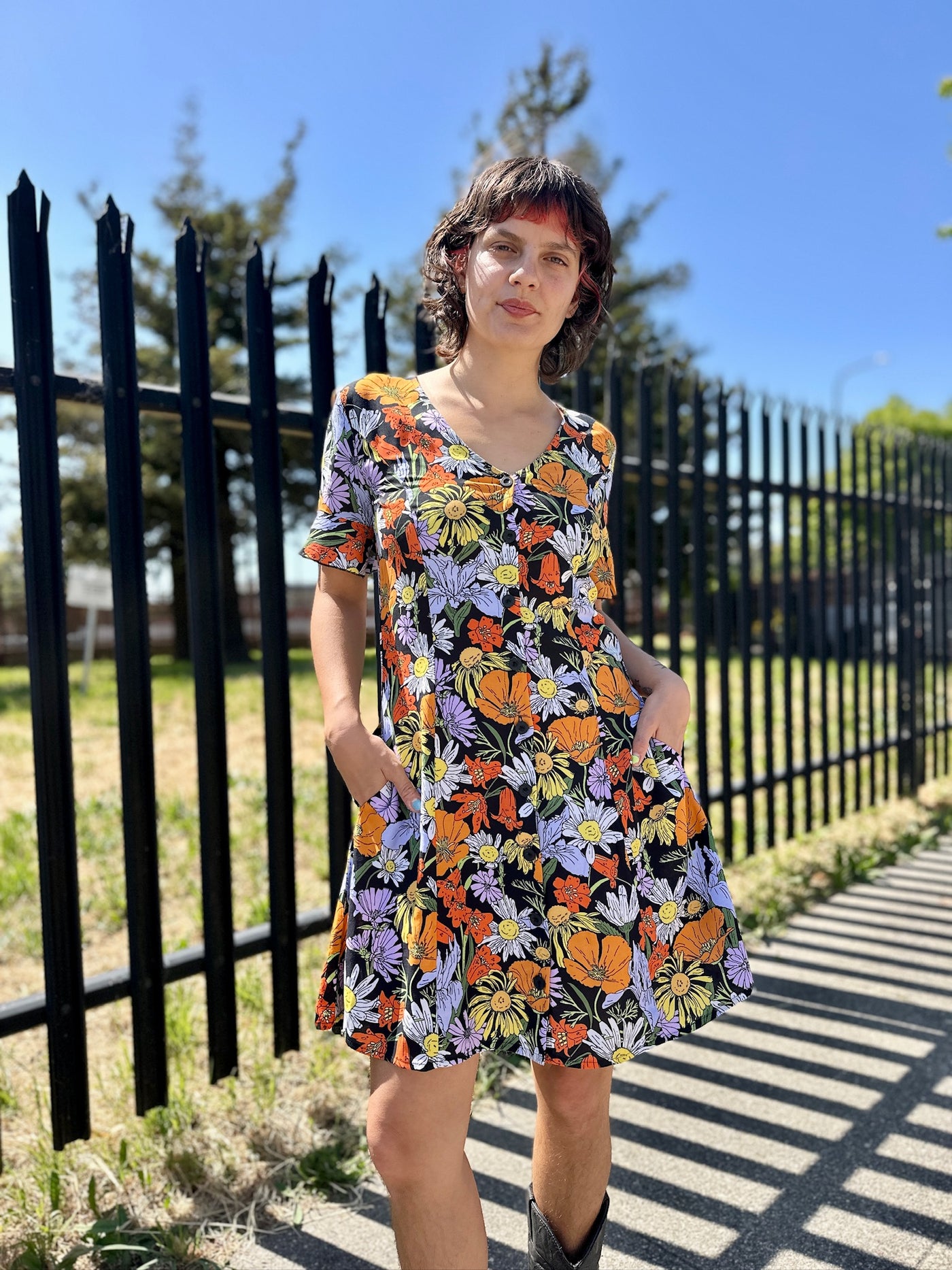 Winona Dress Wildflowers