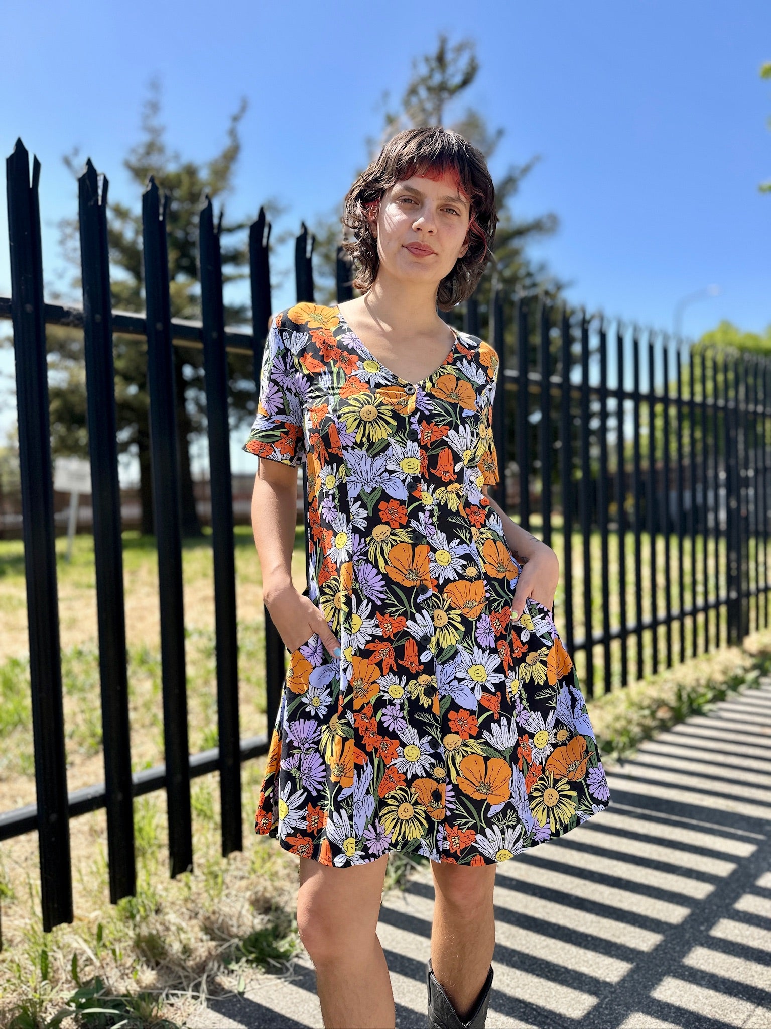 Winona Dress Wildflowers