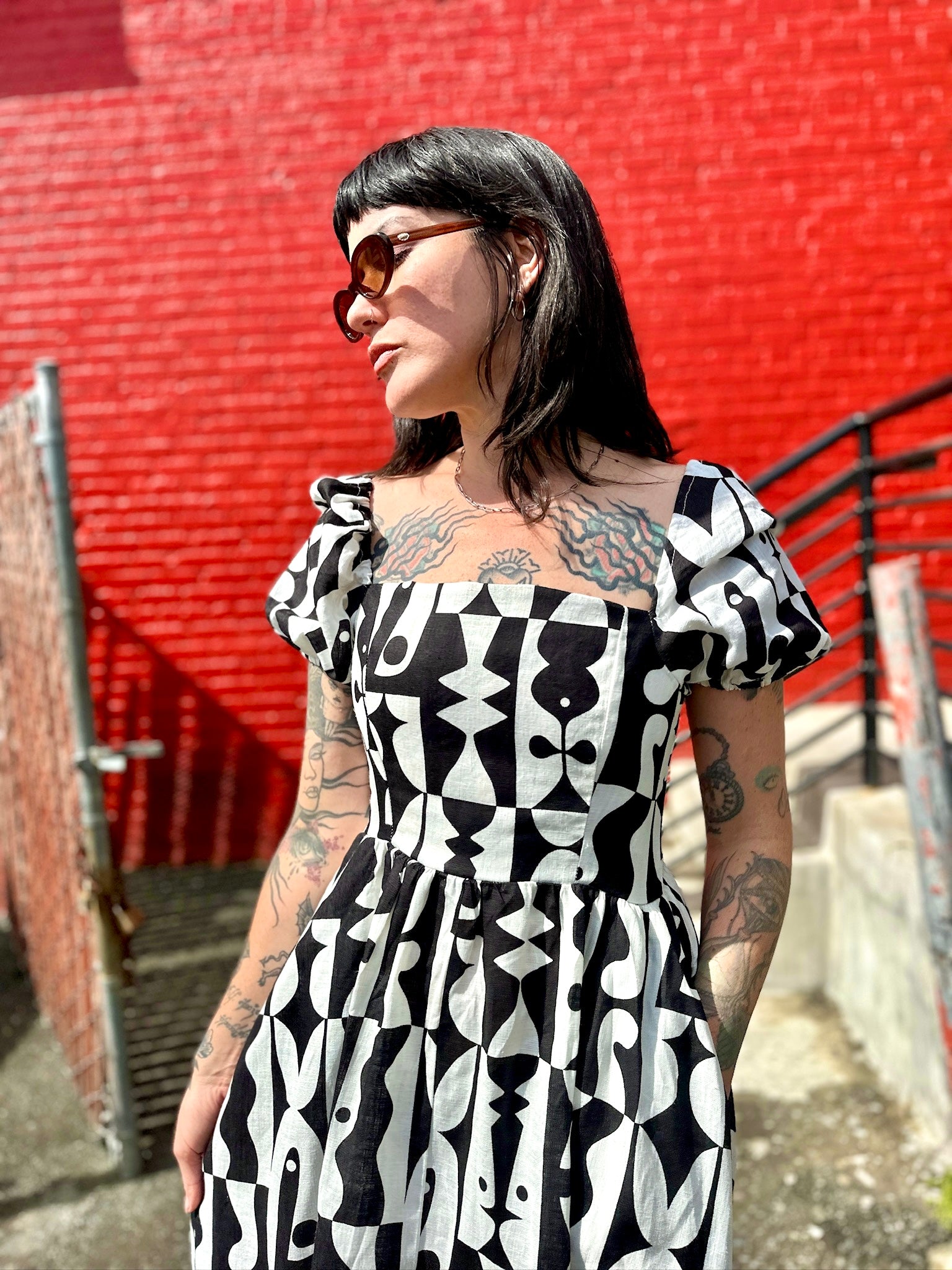 Linen Princess Dress Illusions