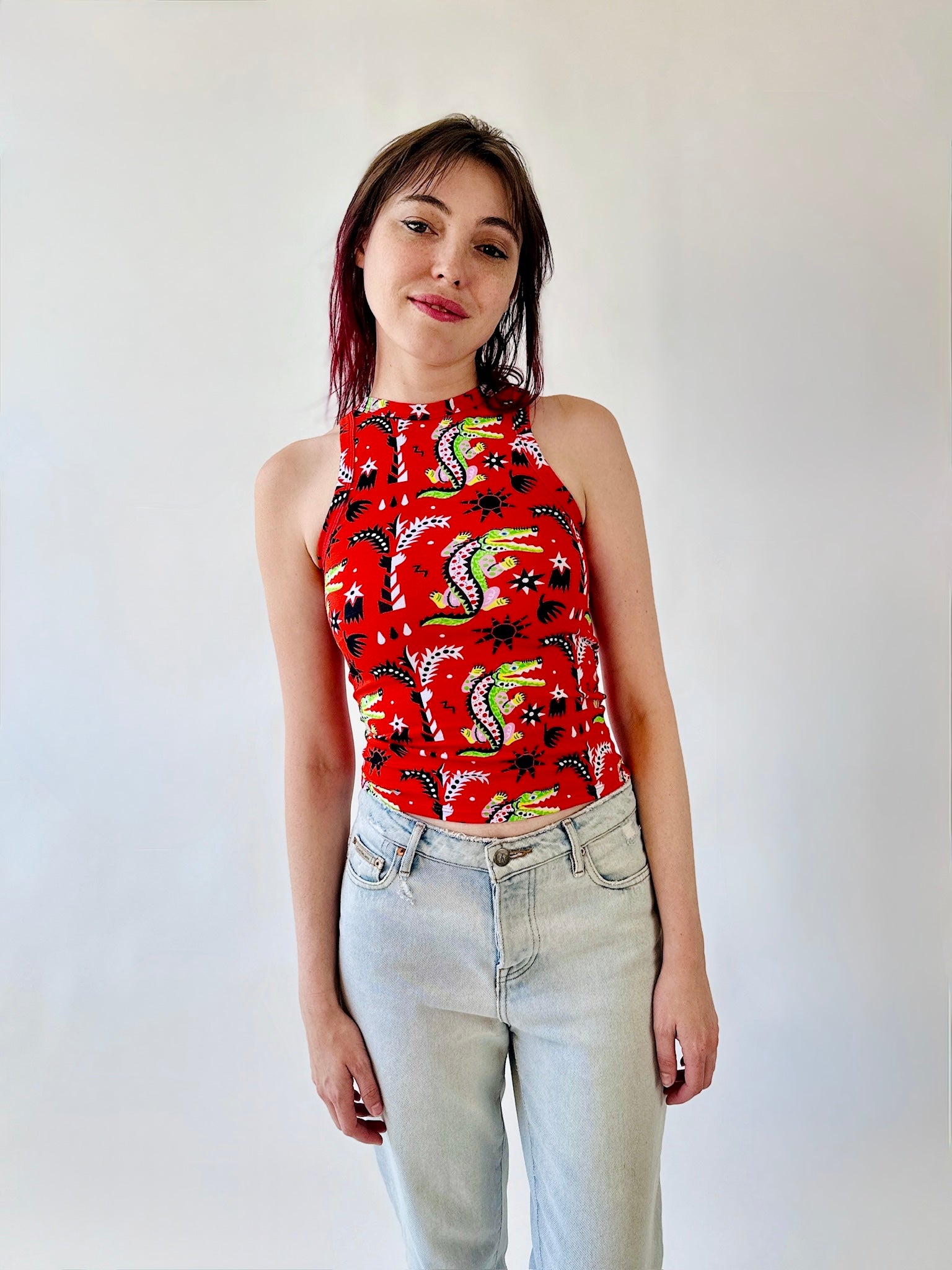 Racerback Tank Crocodilo