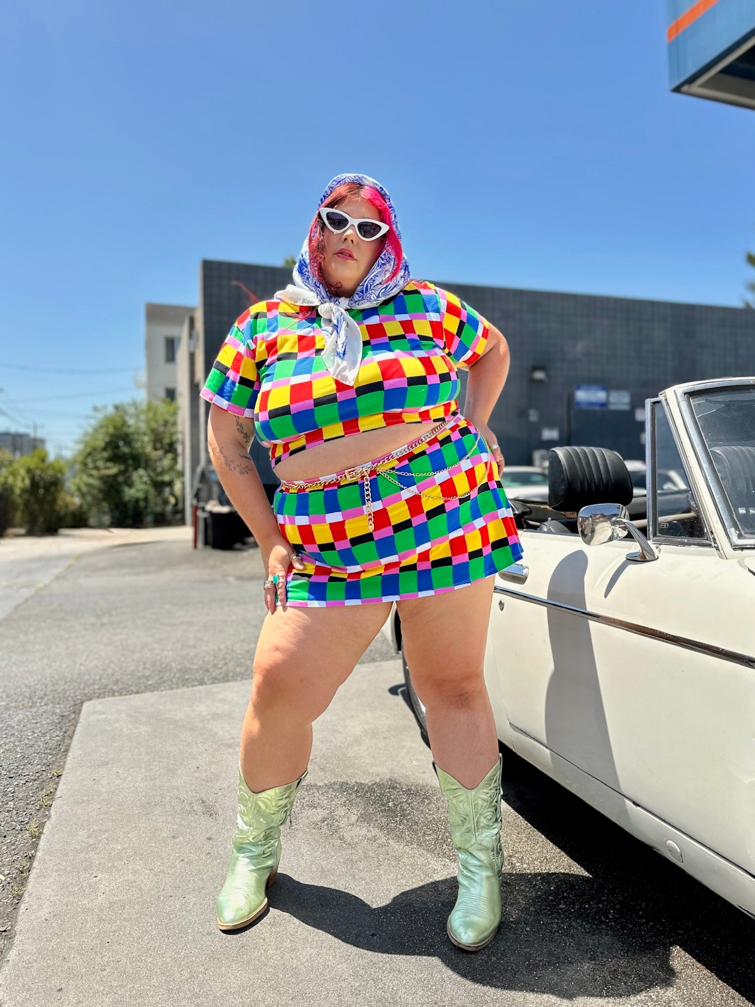 Cheeky Skort Candy Weave