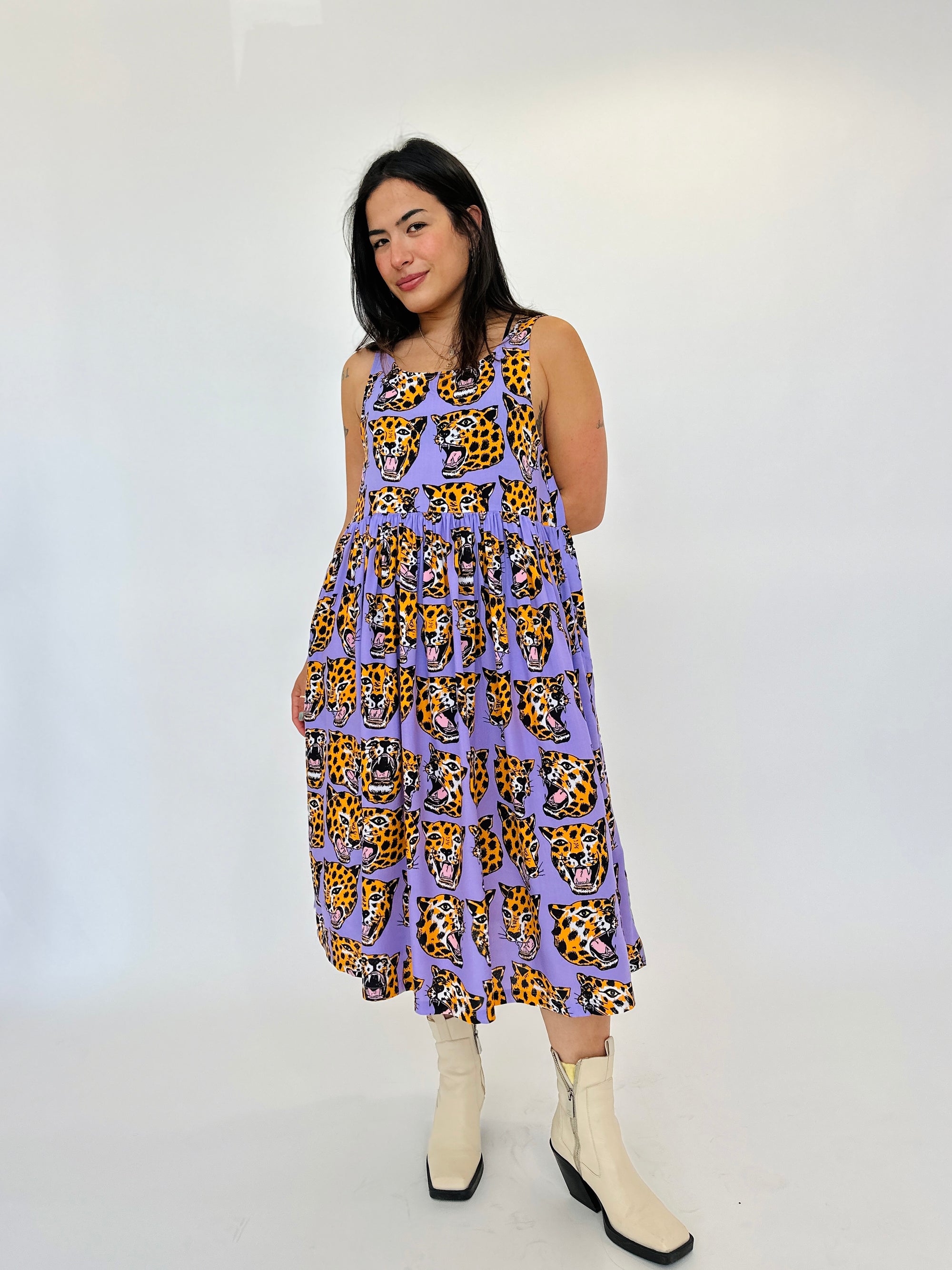 Rayon Naomi Cheetah Head