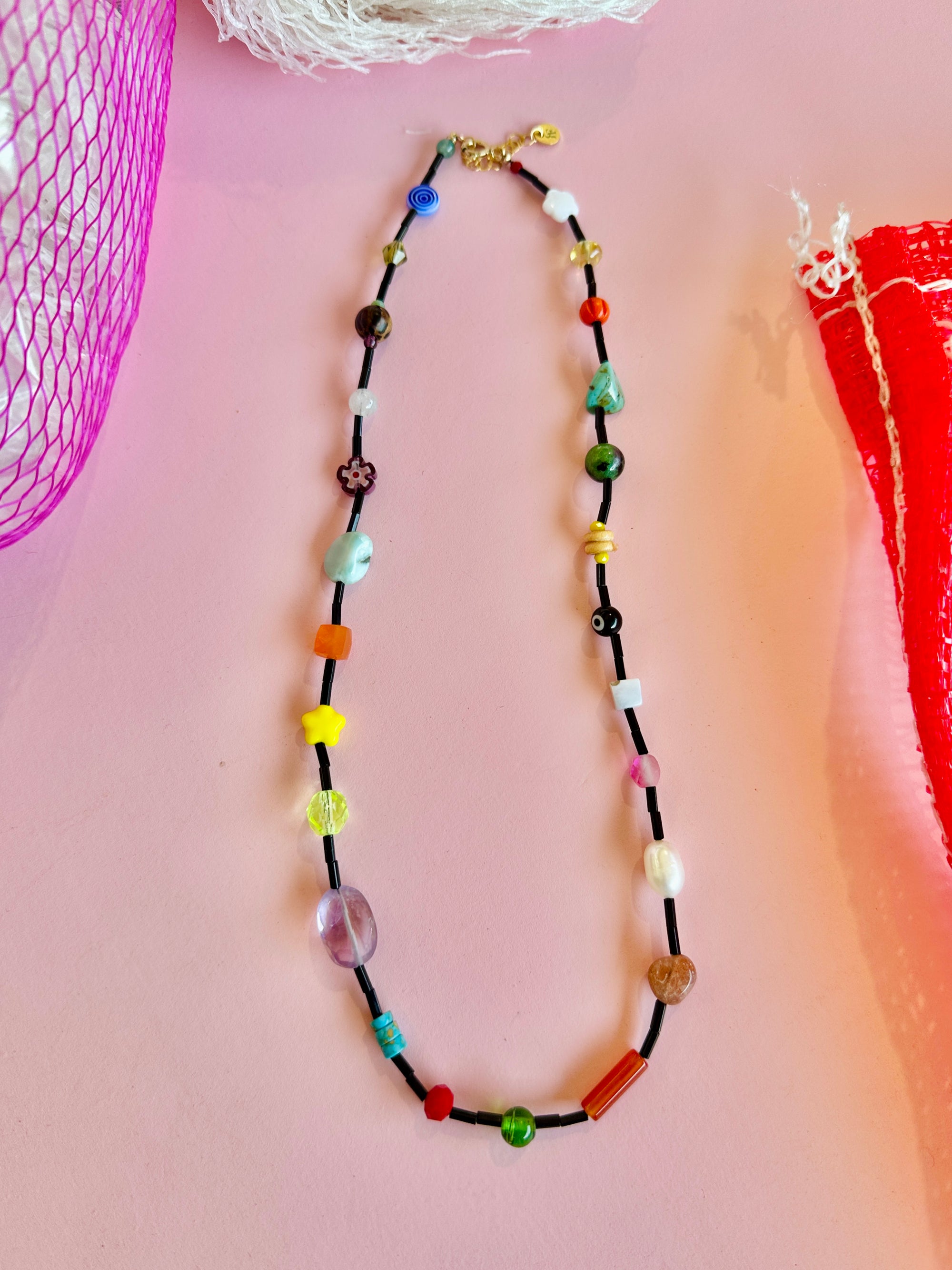 Jambalaya Necklace - Black