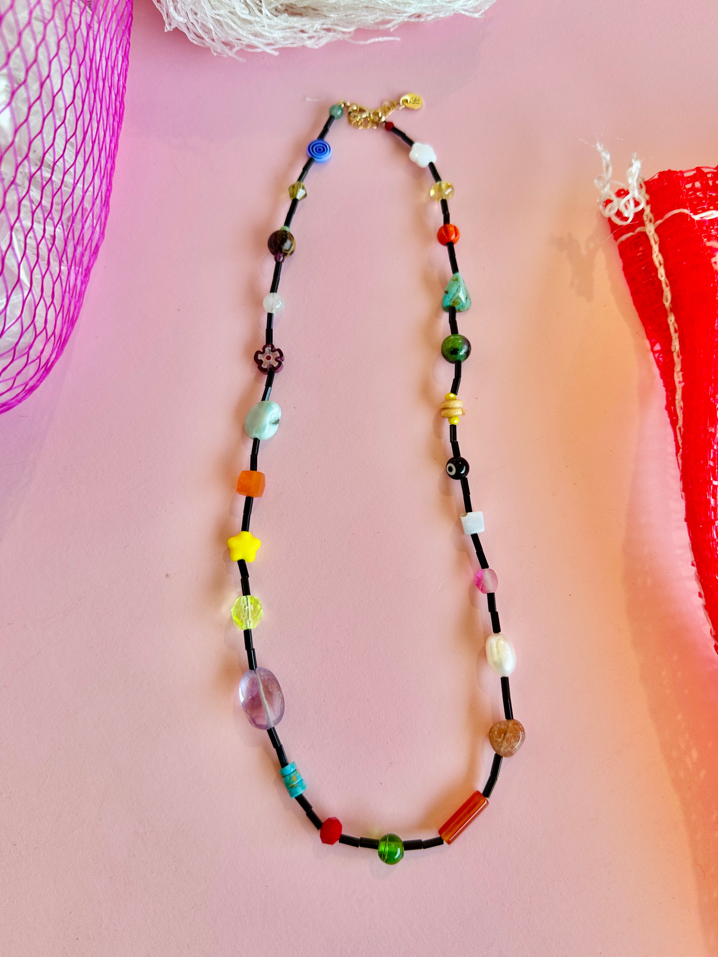 Jambalaya Necklace - Black