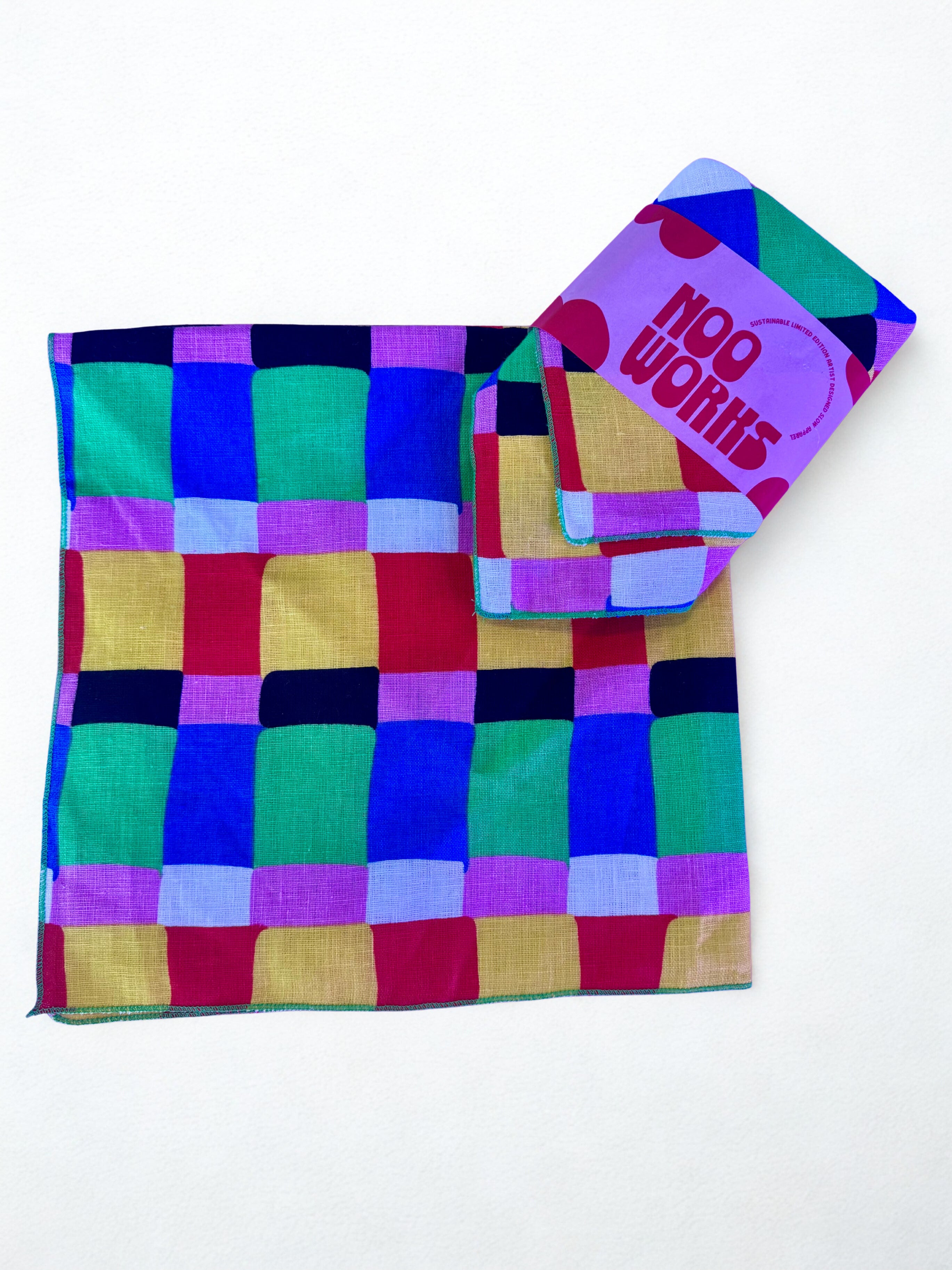 Linen Everything Cloth Set Candy Weave