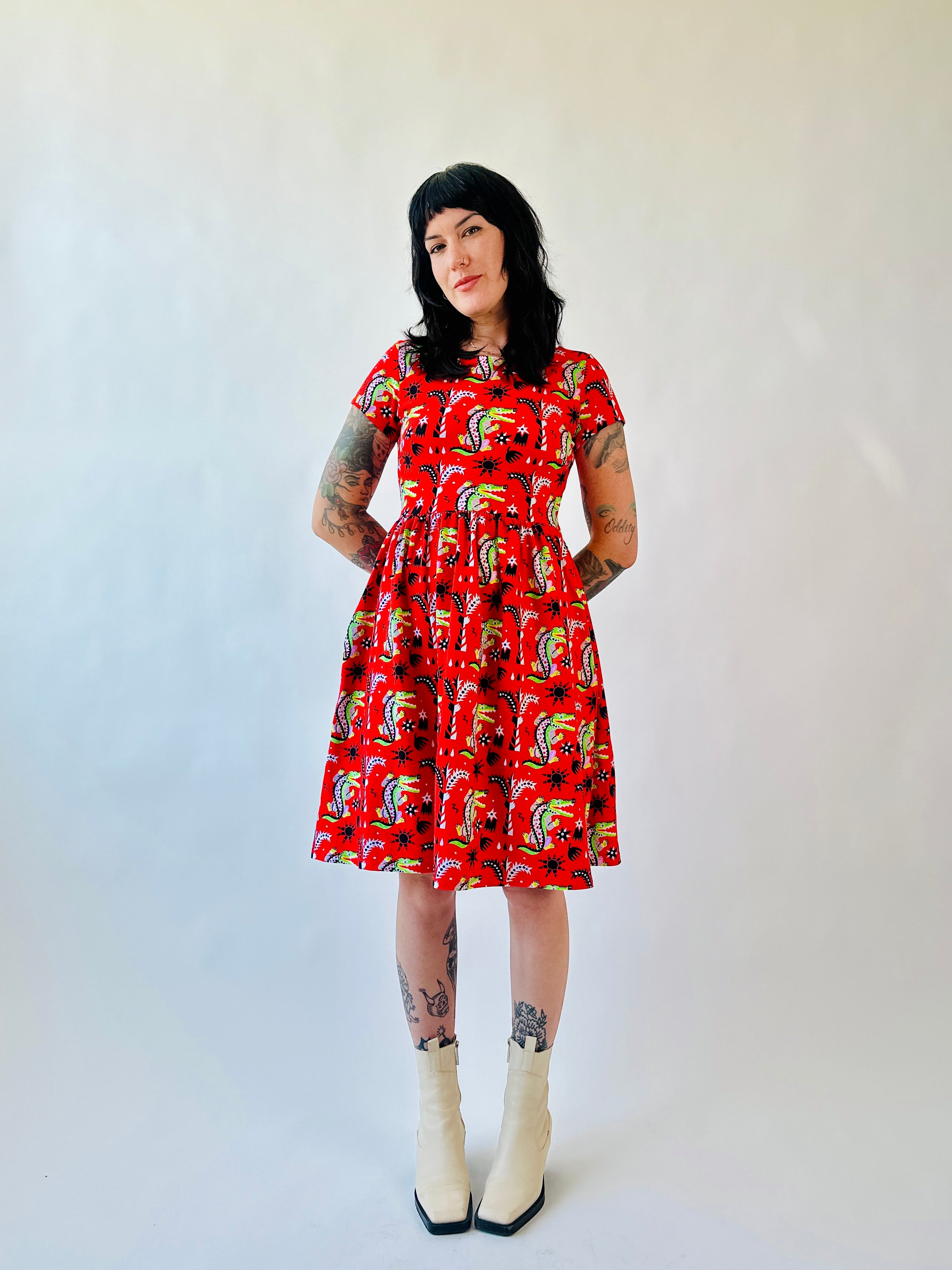 Lucy Dress Crocodilo